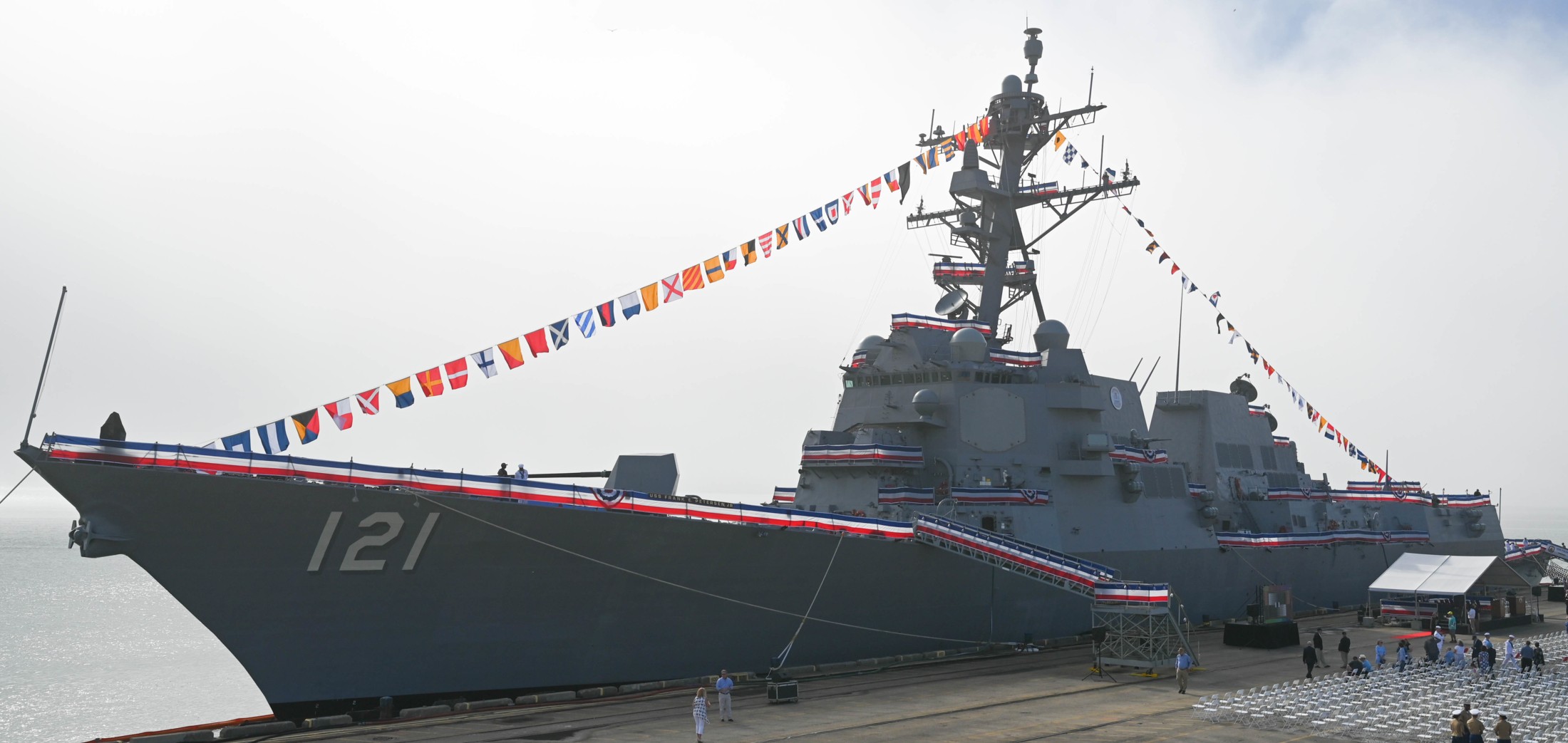 ddg-121 uss frank e. petersen jr. arleigh burke class guided missile destroyer us navy aegis commissioning charleston 14