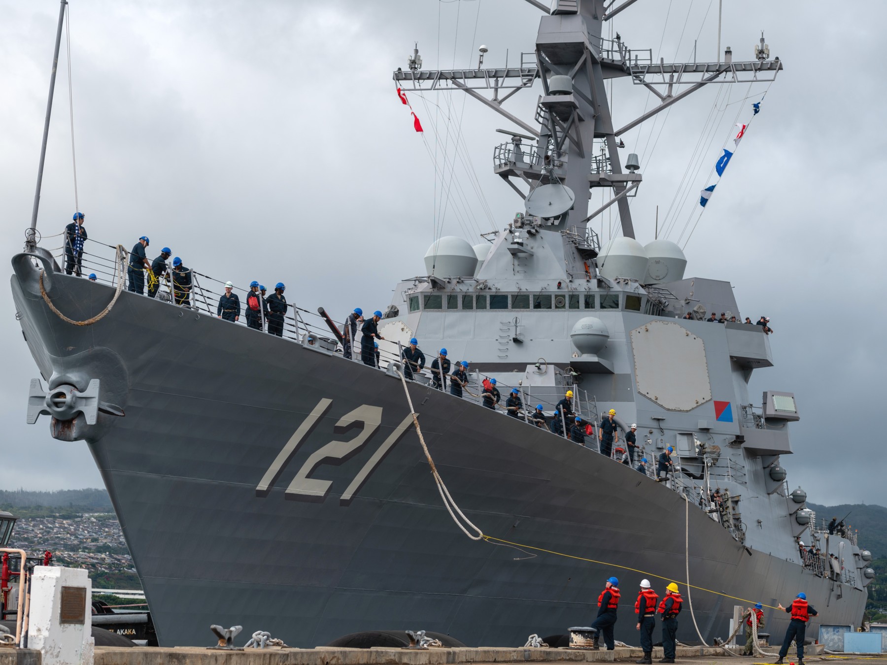 ddg-121 uss frank e. petersen jr. arleigh burke class guided missile destroyer pearl harbor hickam hawaii 27