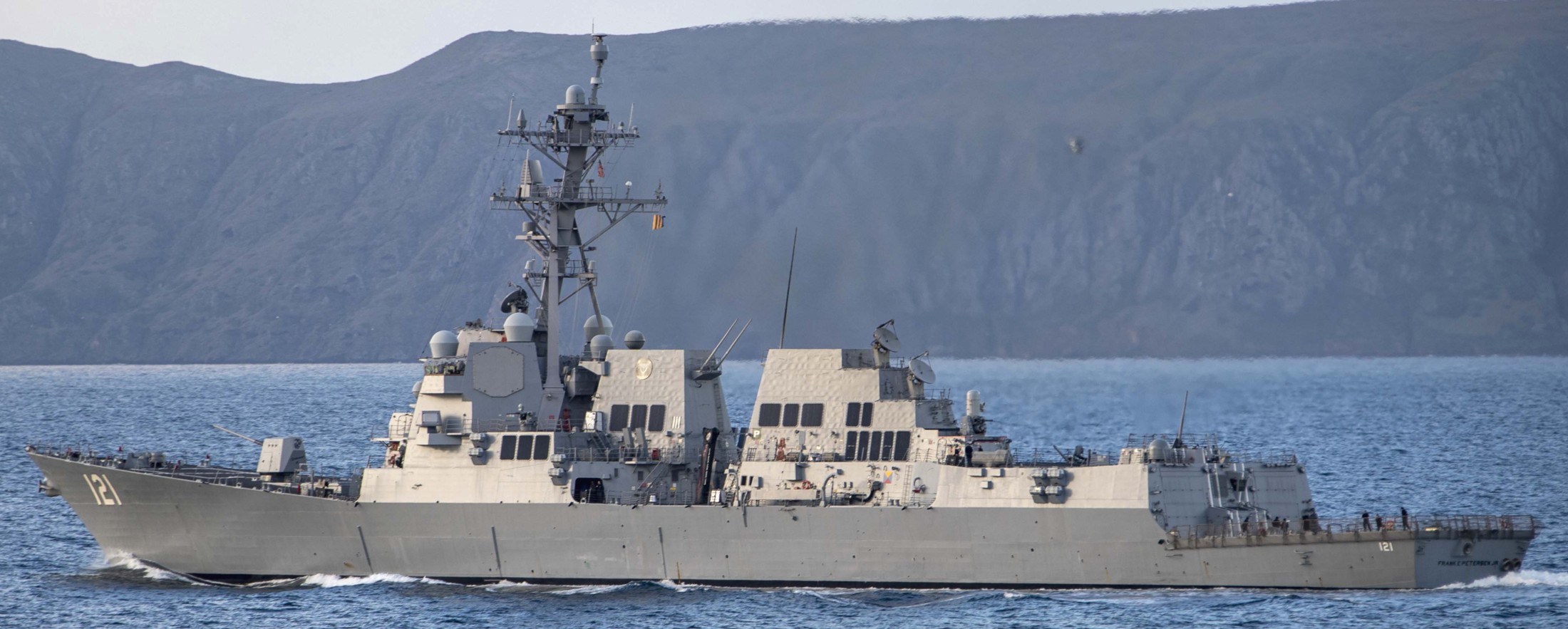 ddg-121 uss frank e. petersen jr. arleigh burke class guided missile destroyer 30