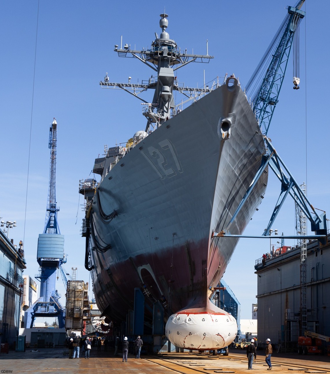 ddg-127 uss patrick gallagher arleigh burke class guided missile destroyer gdbiw bath iron works 08