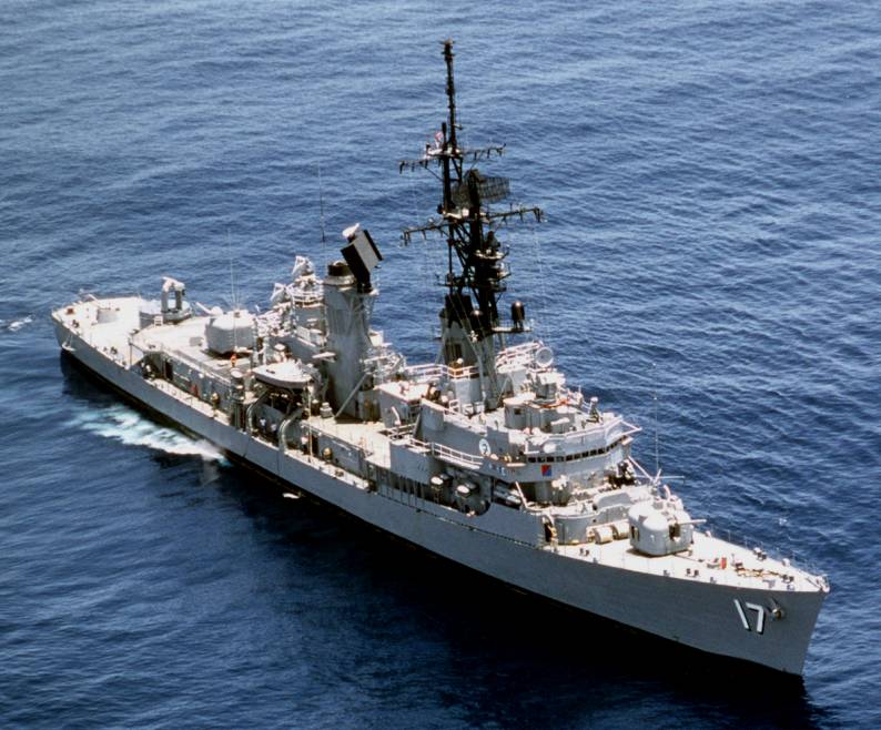 USS Conyngham DDG-17 - Charles F. Adams class guided missile destroyer