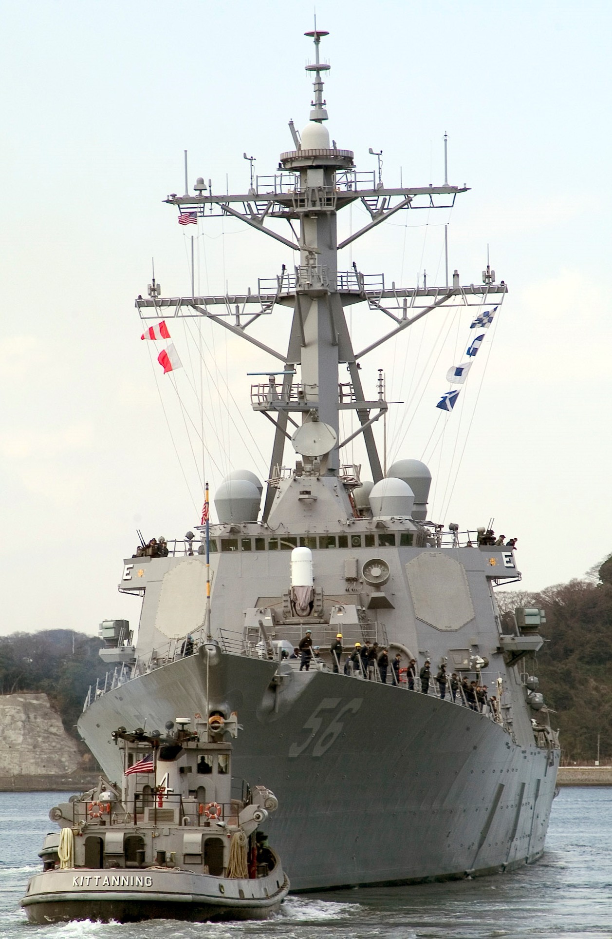 uss john s. mccain ddg-56 arleigh burke class destroyer us navy 67 2007 yokosuka