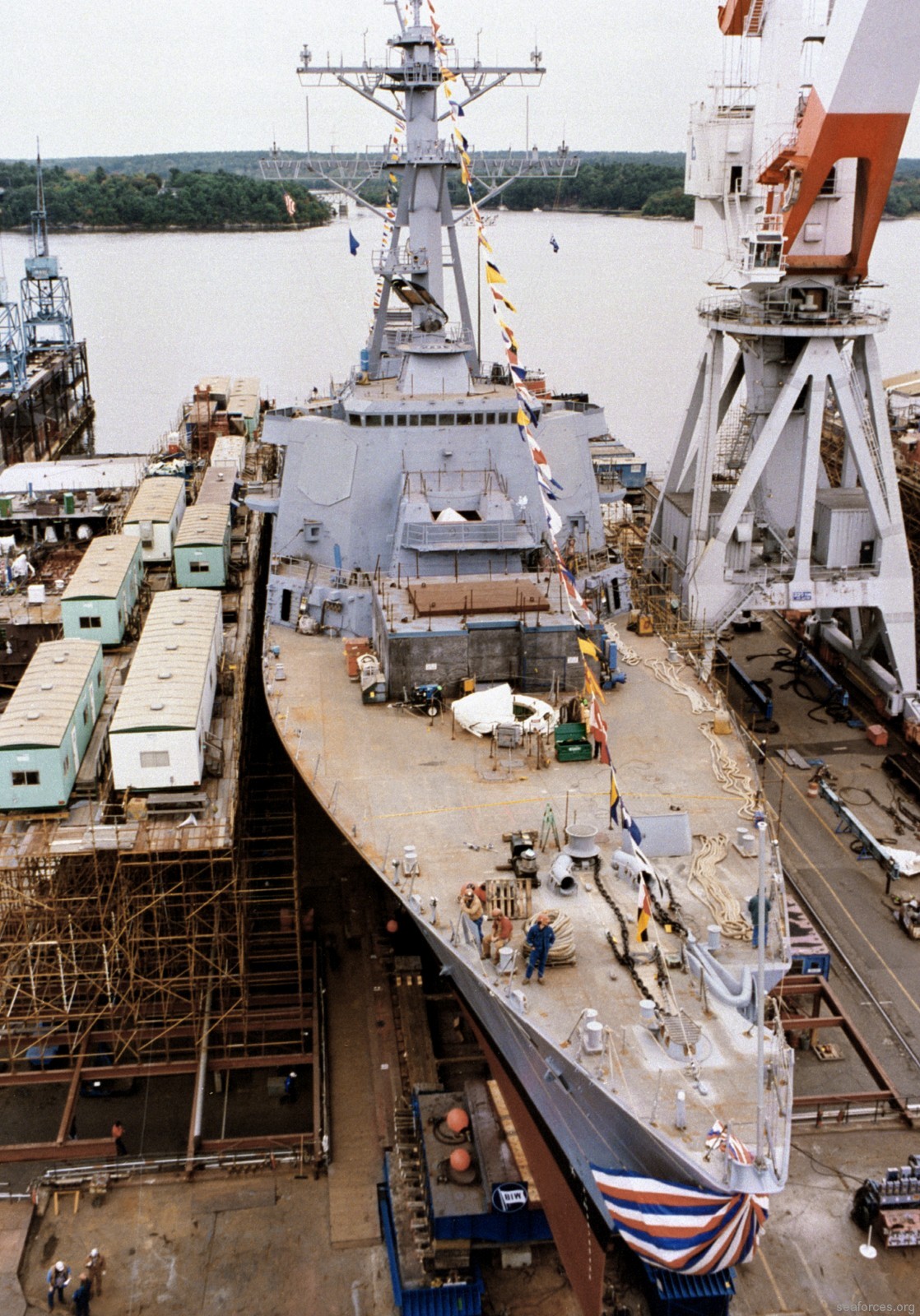 uss john s. mccain ddg-56 arleigh burke class destroyer us navy 87 bath iron works