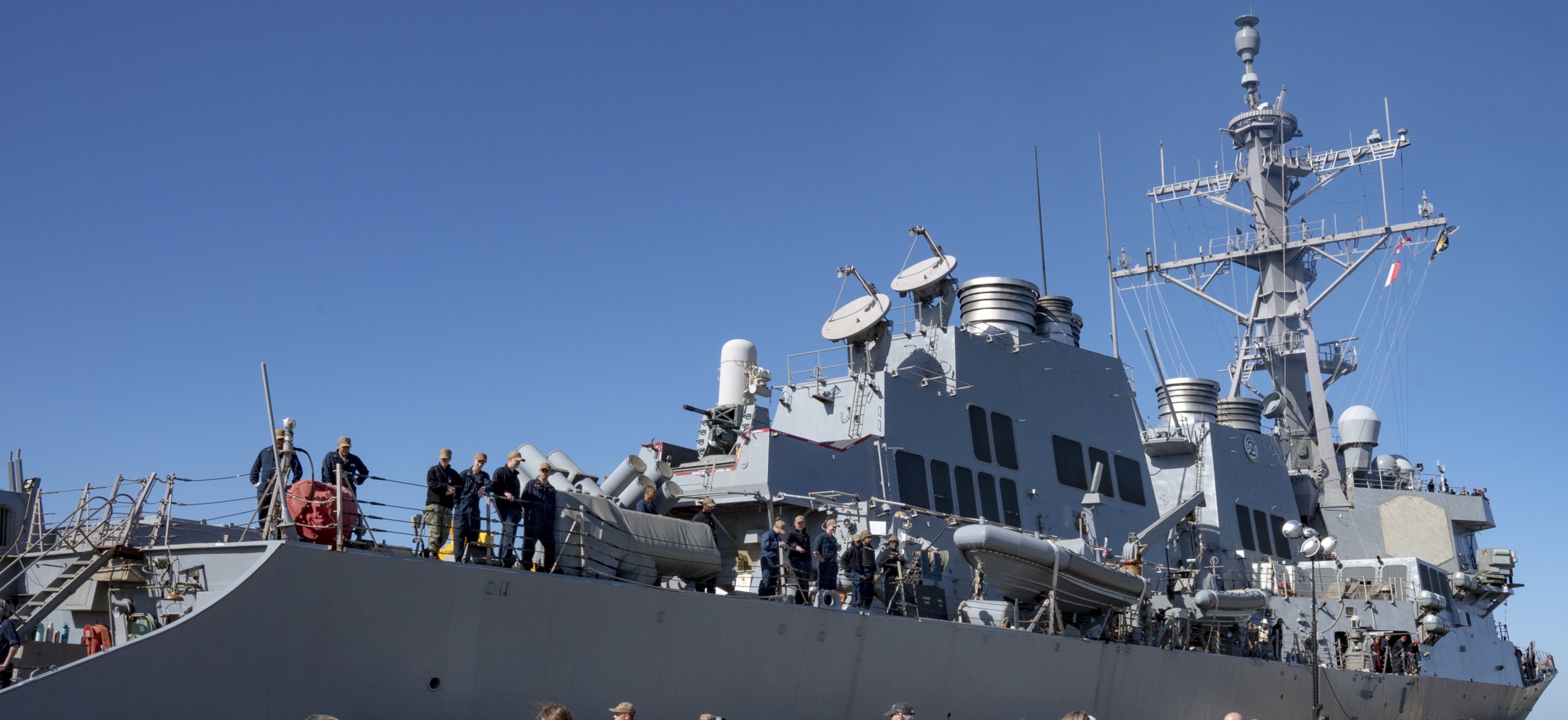 ddg-61 uss ramage guided missile destroyer departing naval station norfolk may 2023 121