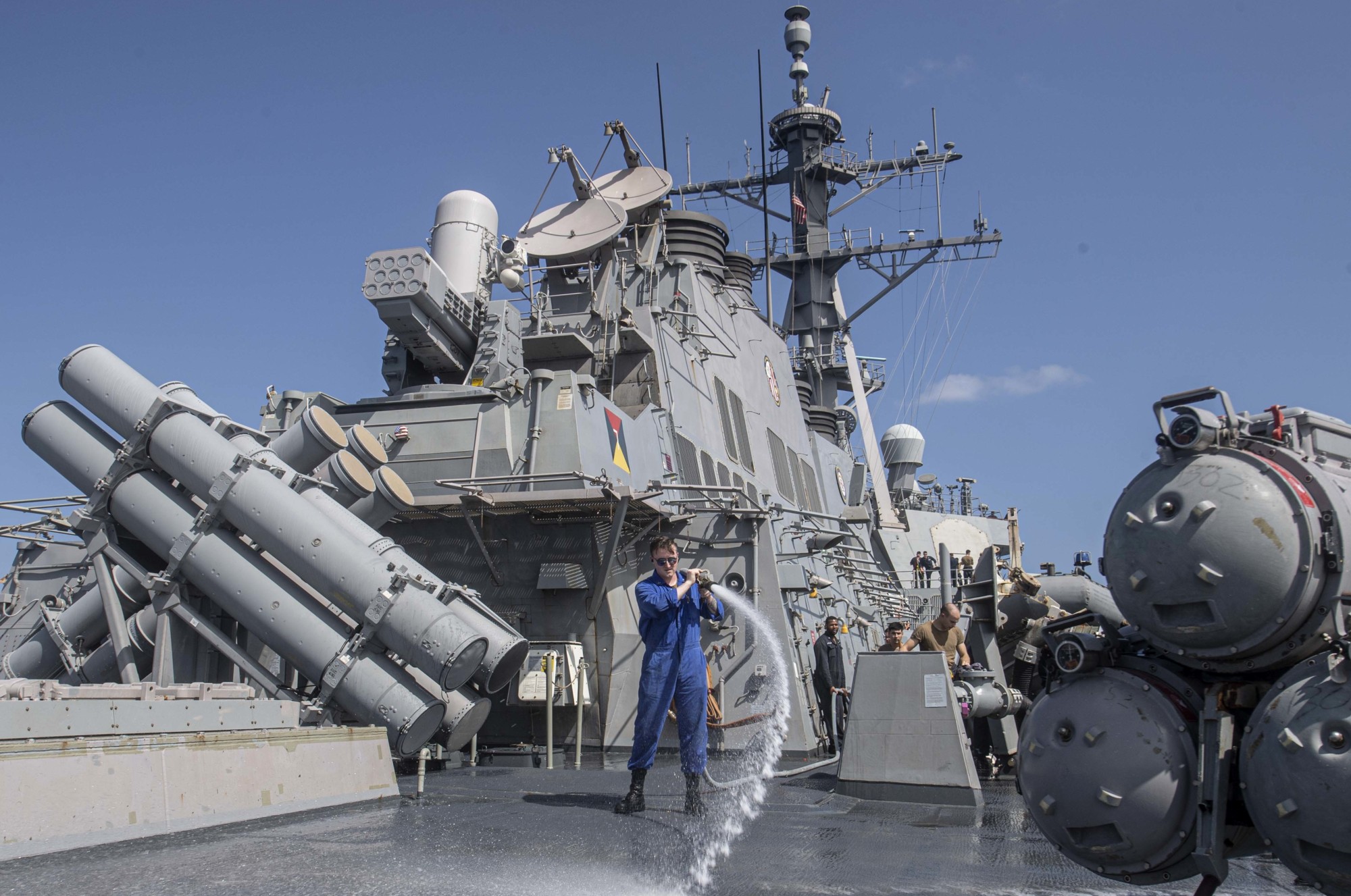 ddg-64 uss carney guided missile destroyer gulf of aden january 2020 163