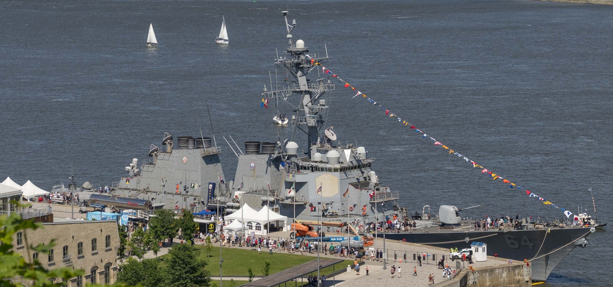 ddg-64 uss carney guided missile destroyer quebec city canada rendez-vous naval rvnq july 2024 169