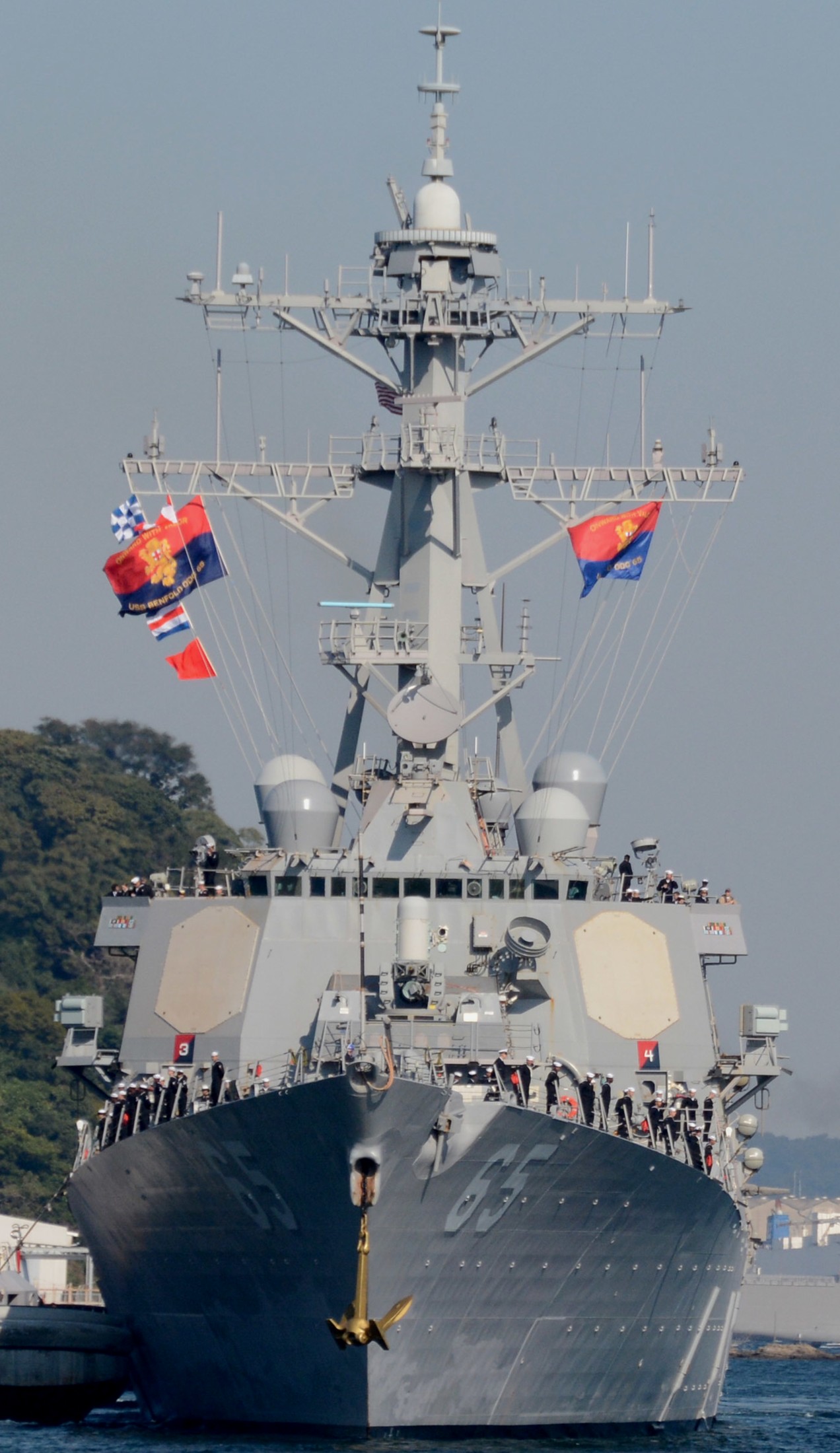 ddg-65 uss benfold guided missile destroyer fleet activities yokosuka japan 2015 65