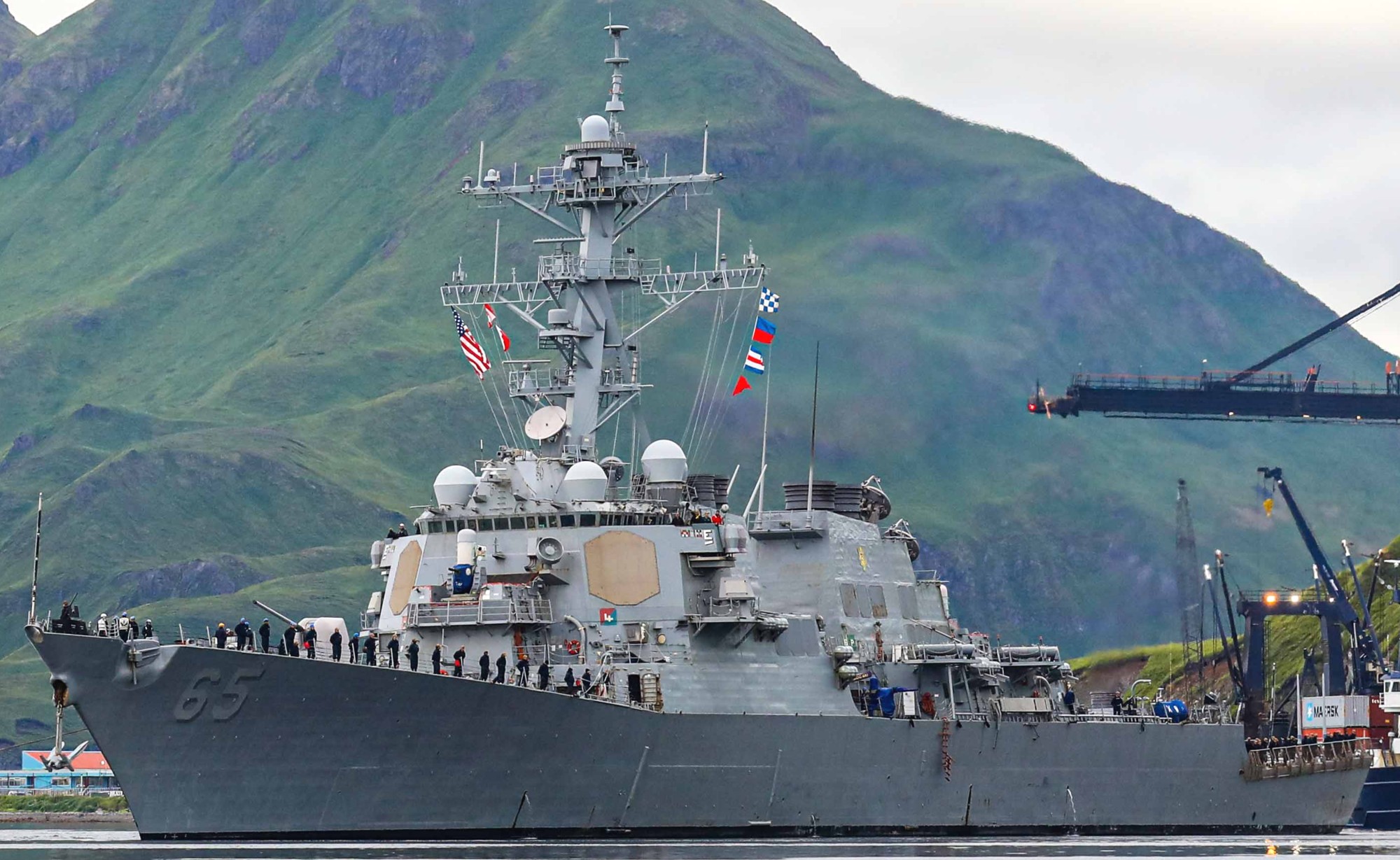 ddg-65 uss benfold guided missile destroyer dutch harbor alaska 2023 88