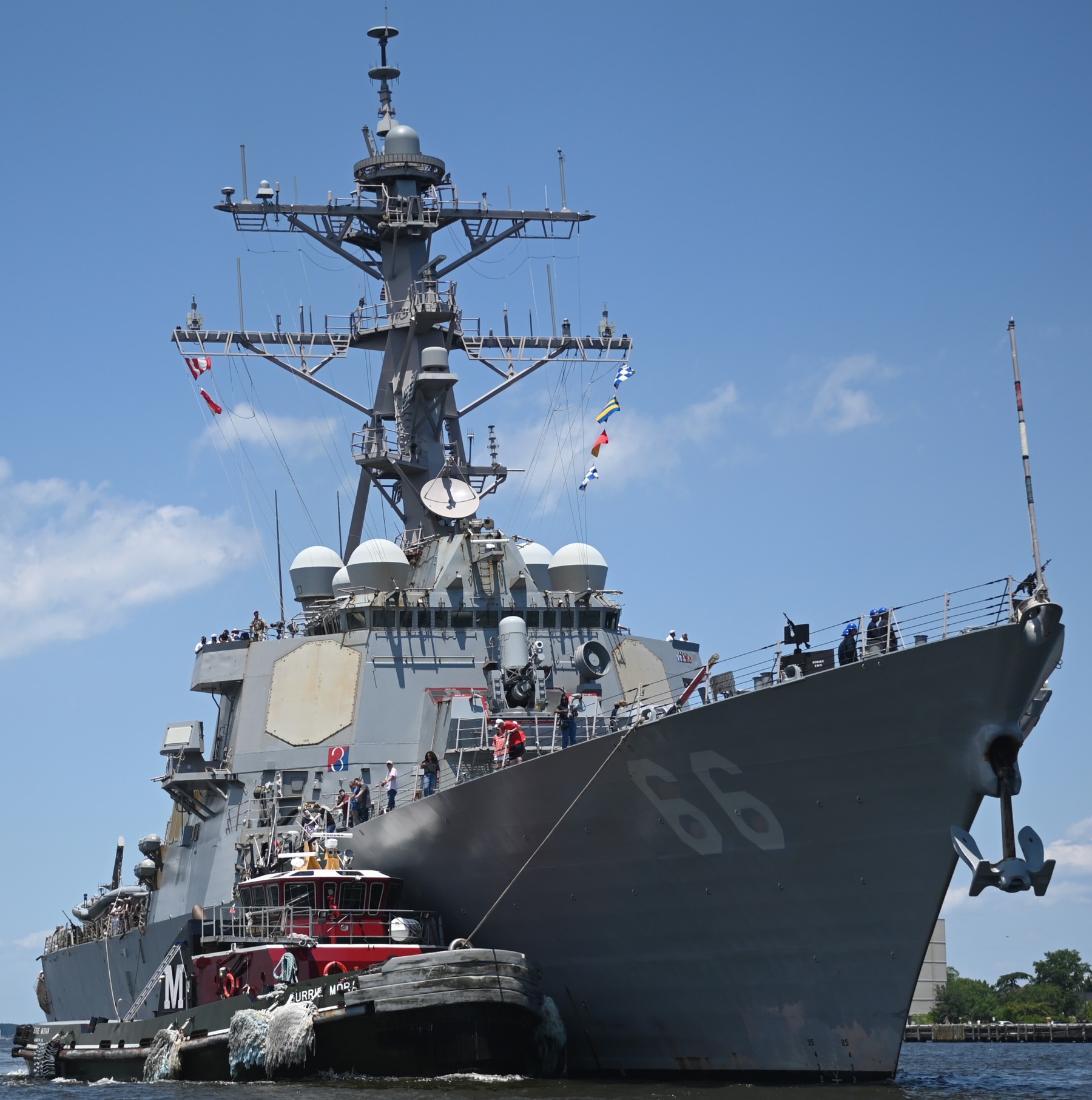 ddg-66 uss gonzalez guided missile destroyer norfolk harbor fest 2024