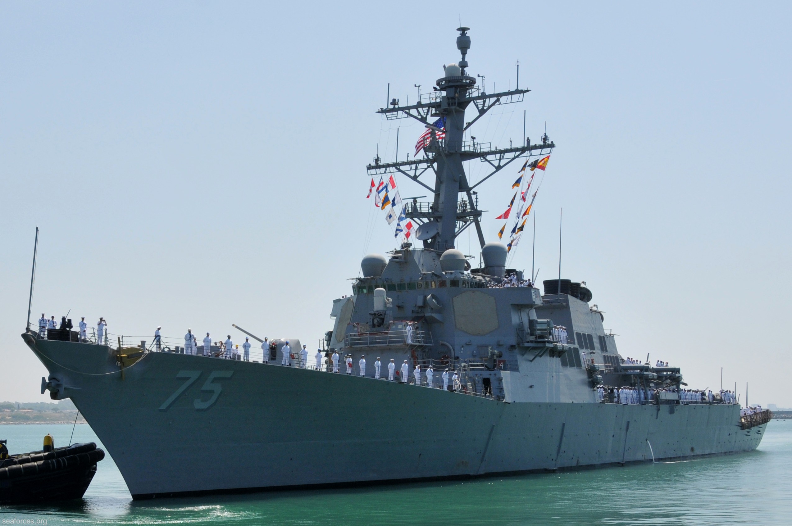 ddg-75 uss donald cook destroyer us navy 94 naval station rota spain