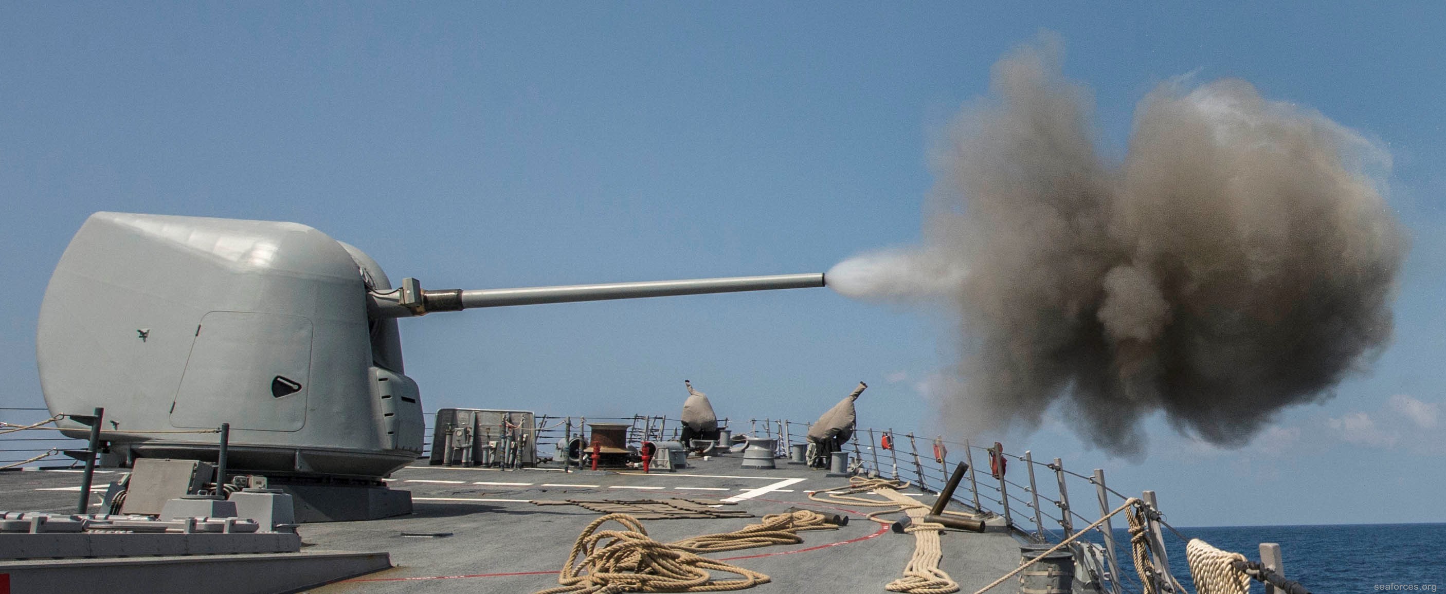 ddg-75 uss donald cook destroyer us navy 101 mk-45 mod.2 gun