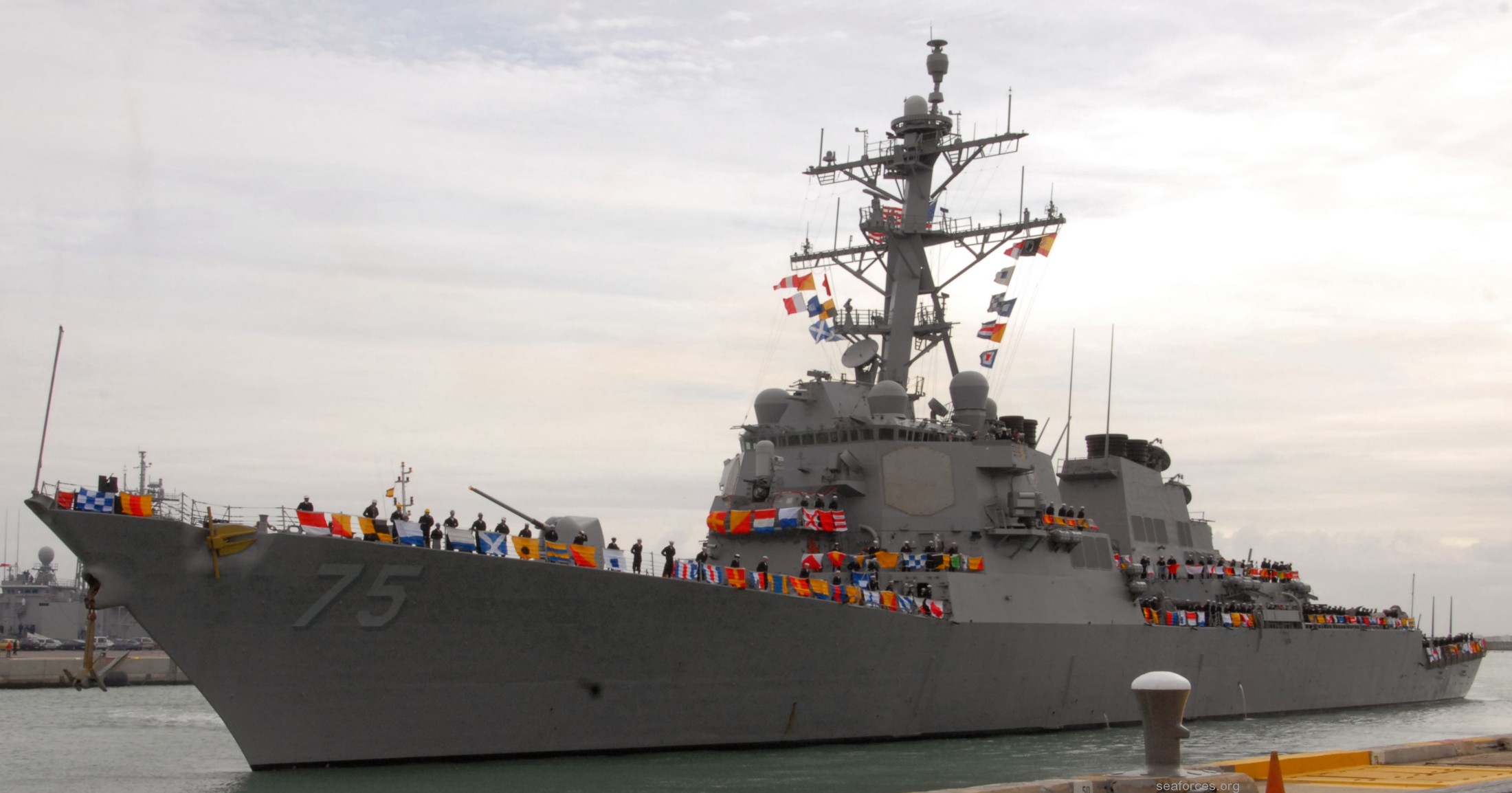 ddg-75 uss donald cook destroyer us navy 110 naval station rota spain