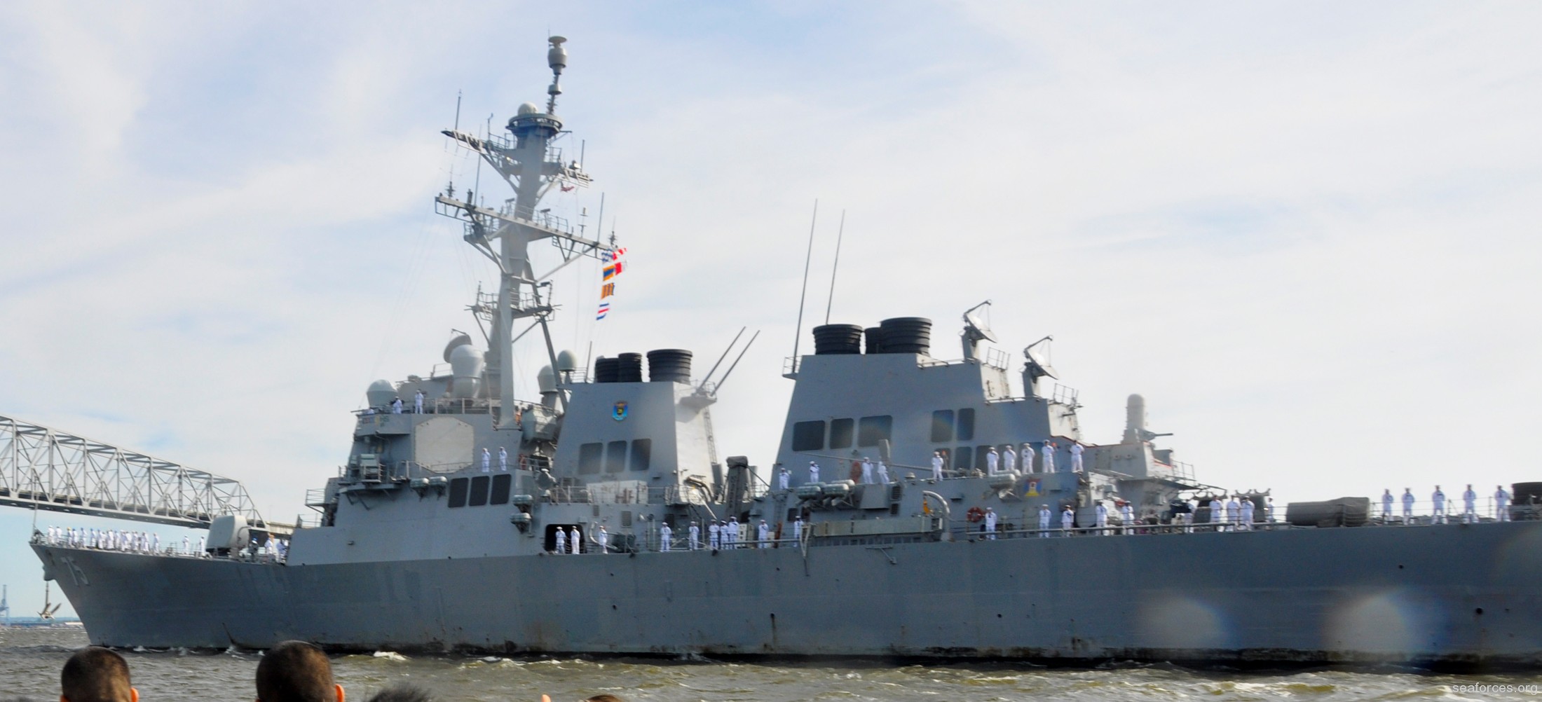 ddg-75 uss donald cook destroyer us navy 117 baltimore maryland