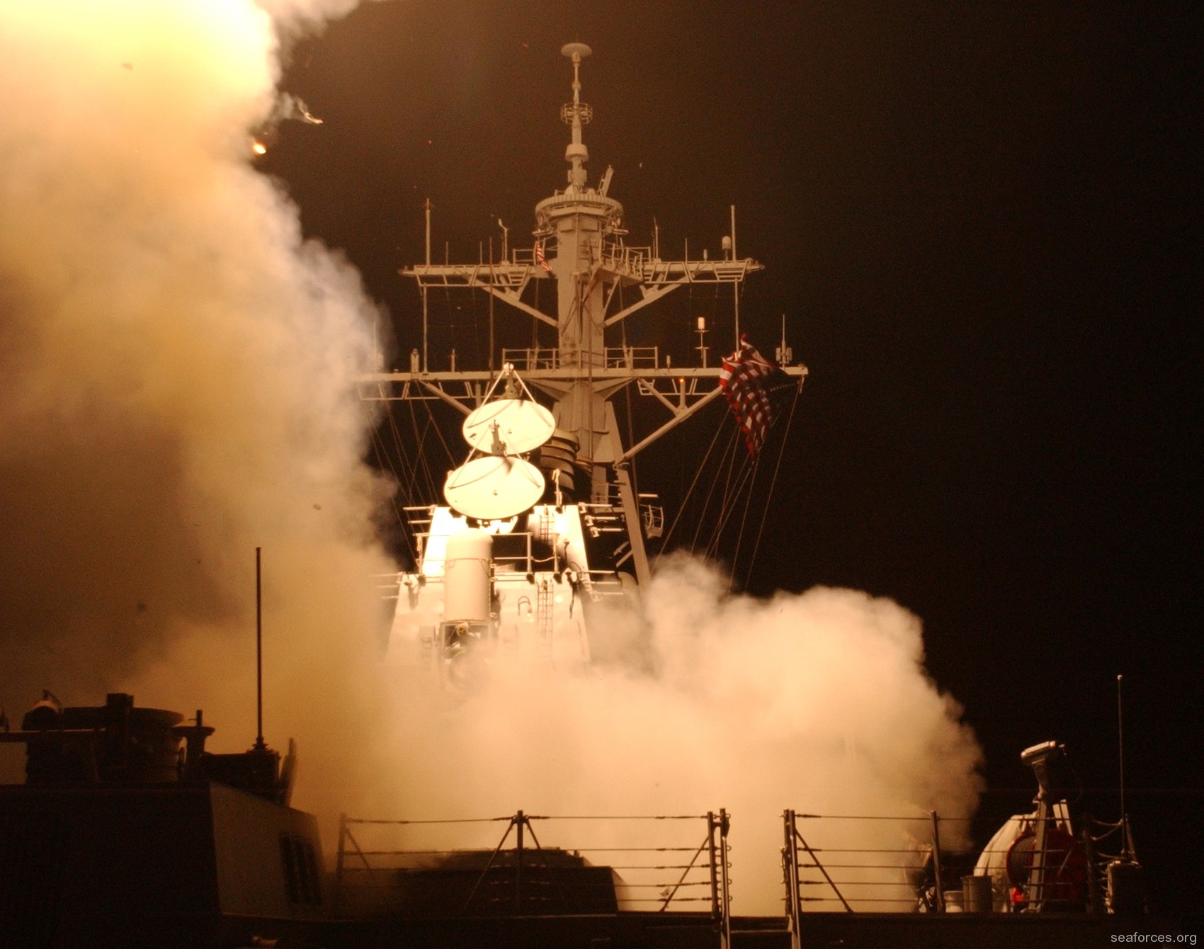 ddg-75 uss donald cook destroyer us navy 144 tomahawk tlam launch iraq