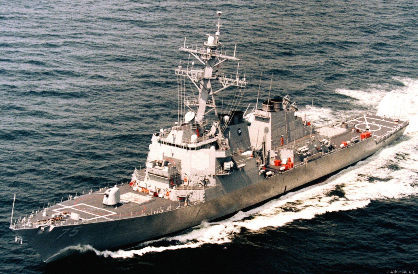 ddg-75 uss donald cook destroyer us navy 160 trials general dynamics bath iron works maine