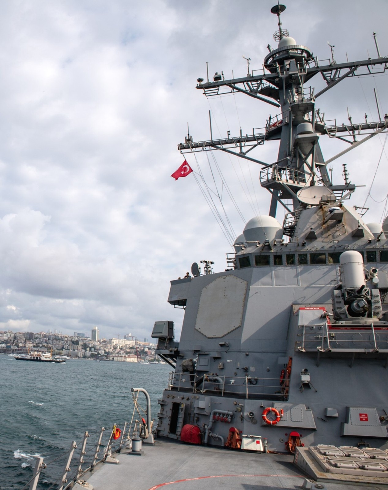 ddg-78 uss porter guided missile destroyer arleigh burke class aegis 13 golcuk turkey