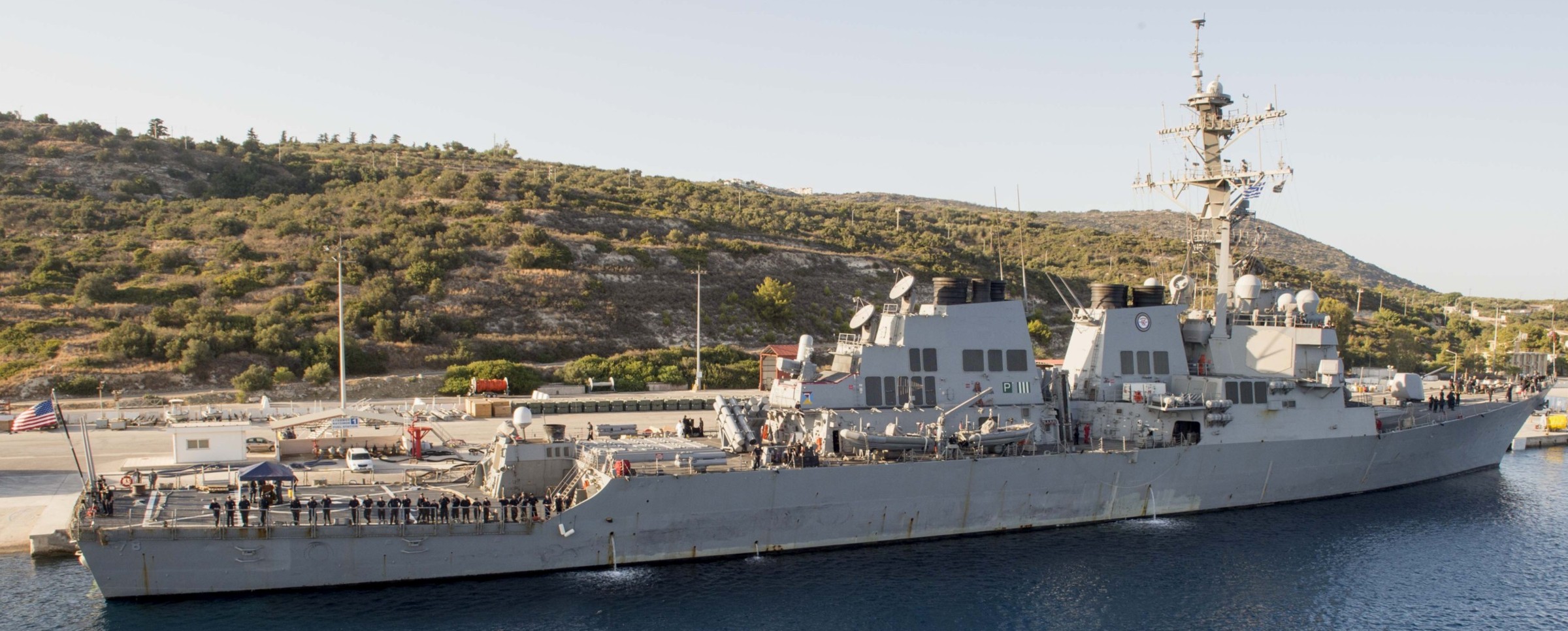 ddg-78 uss porter guided missile destroyer arleigh burke class aegis 128