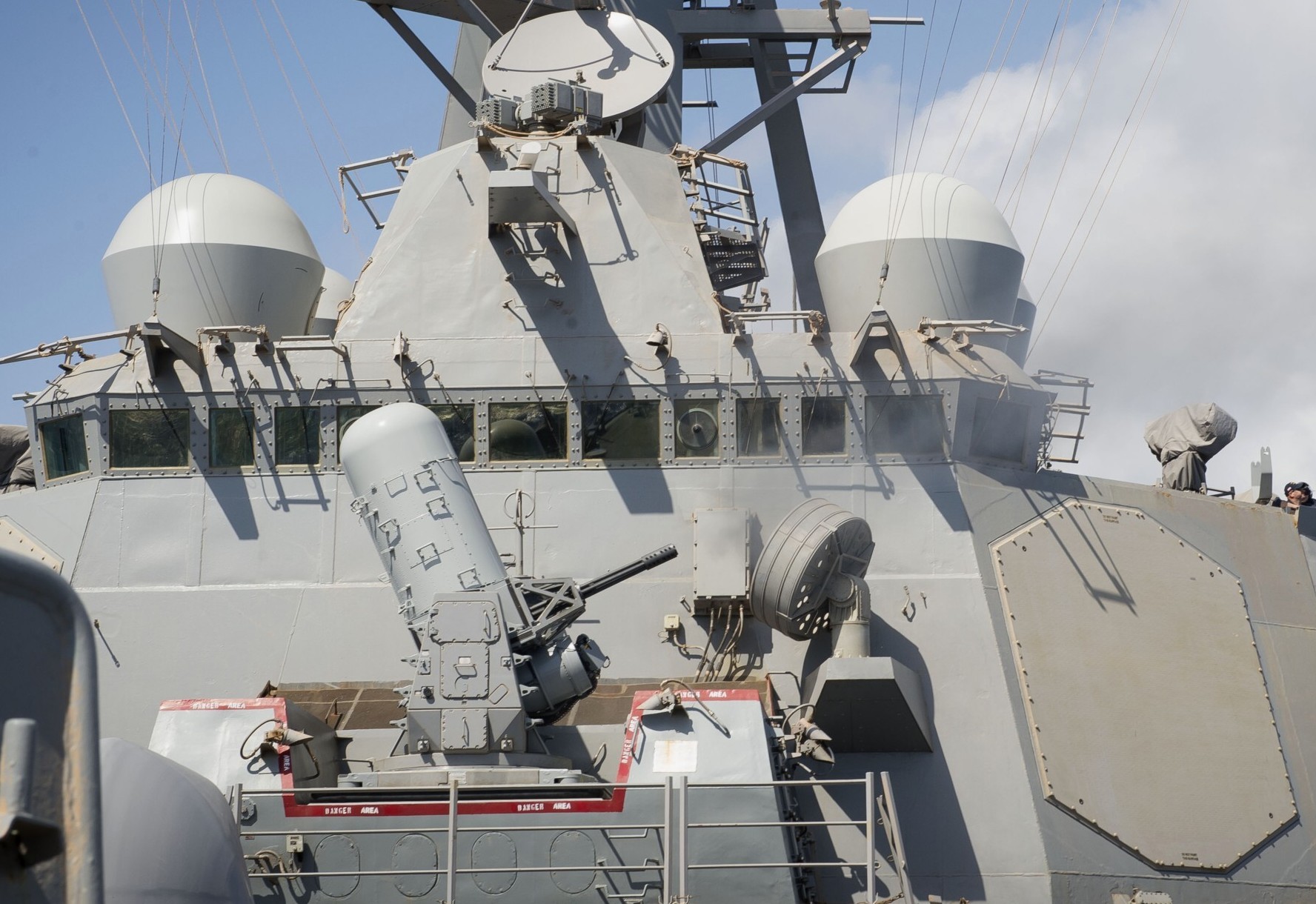 ddg-78 uss porter guided missile destroyer arleigh burke class mk.15 phalanx ciws 132