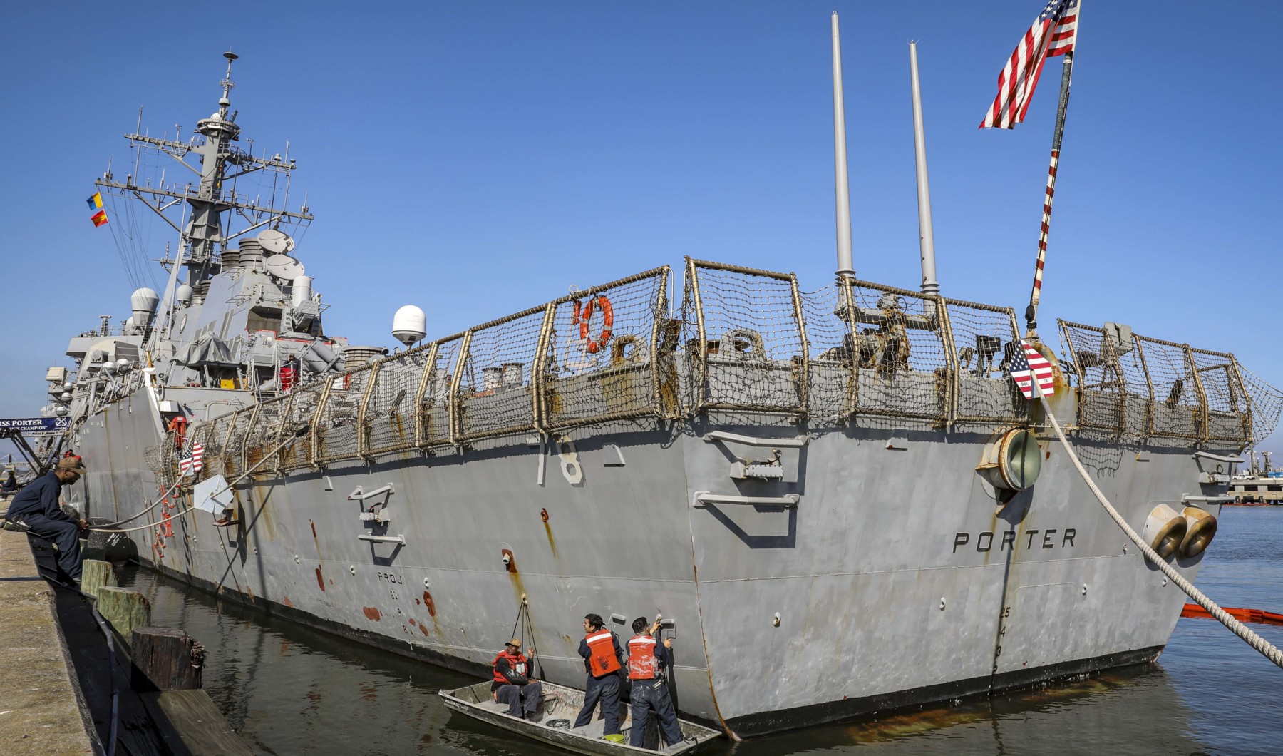 ddg-78 uss porter arleigh burke class guided missile destroyer naval station norfolk virginia 2022 162