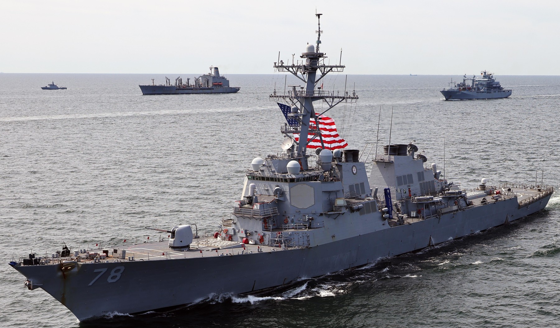 ddg-78 uss porter arleigh burke class guided missile destroyer baltops 2022 168