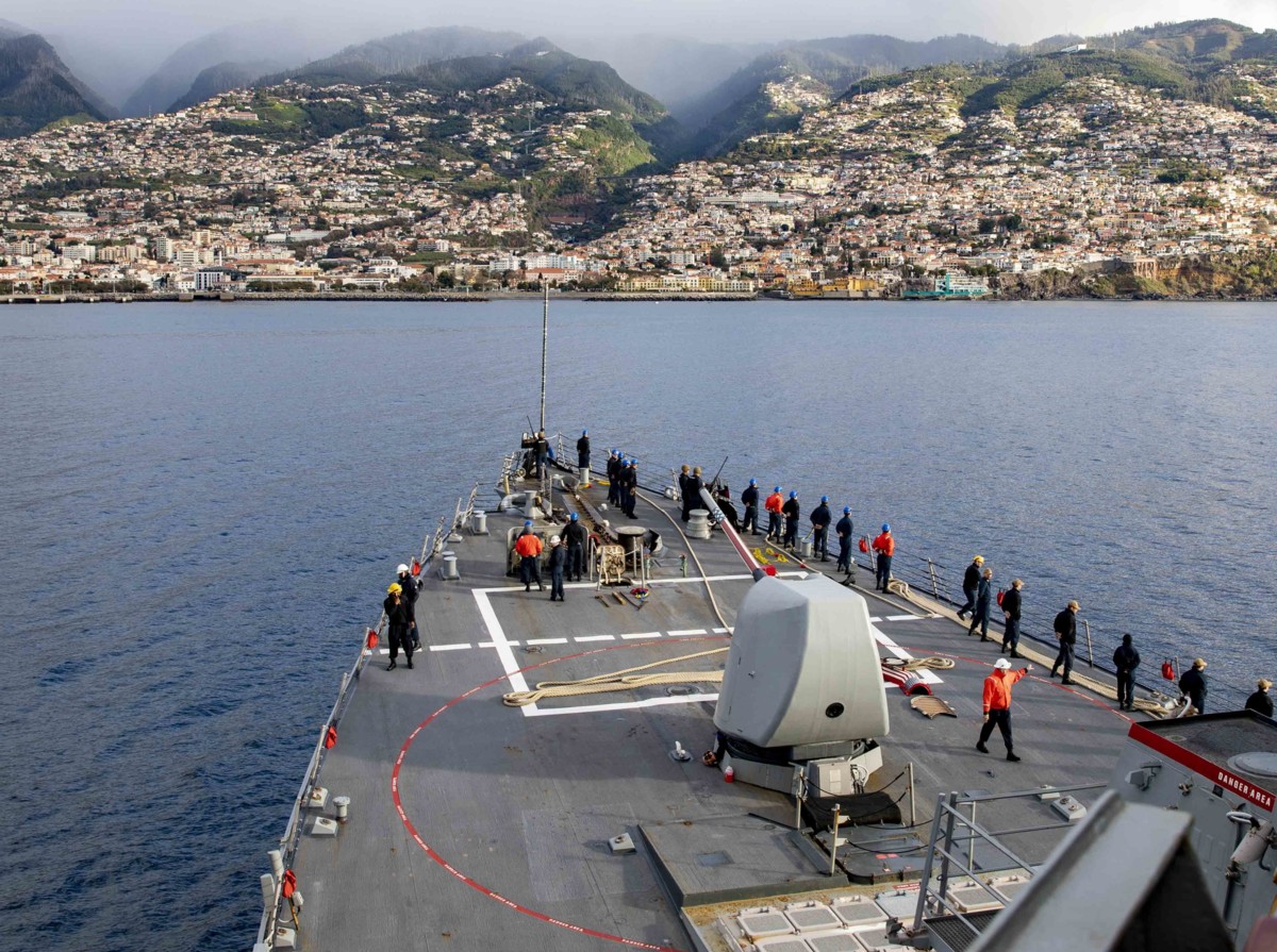 ddg-78 uss porter arleigh burke class guided missile destroyer funchal madeira azores 172