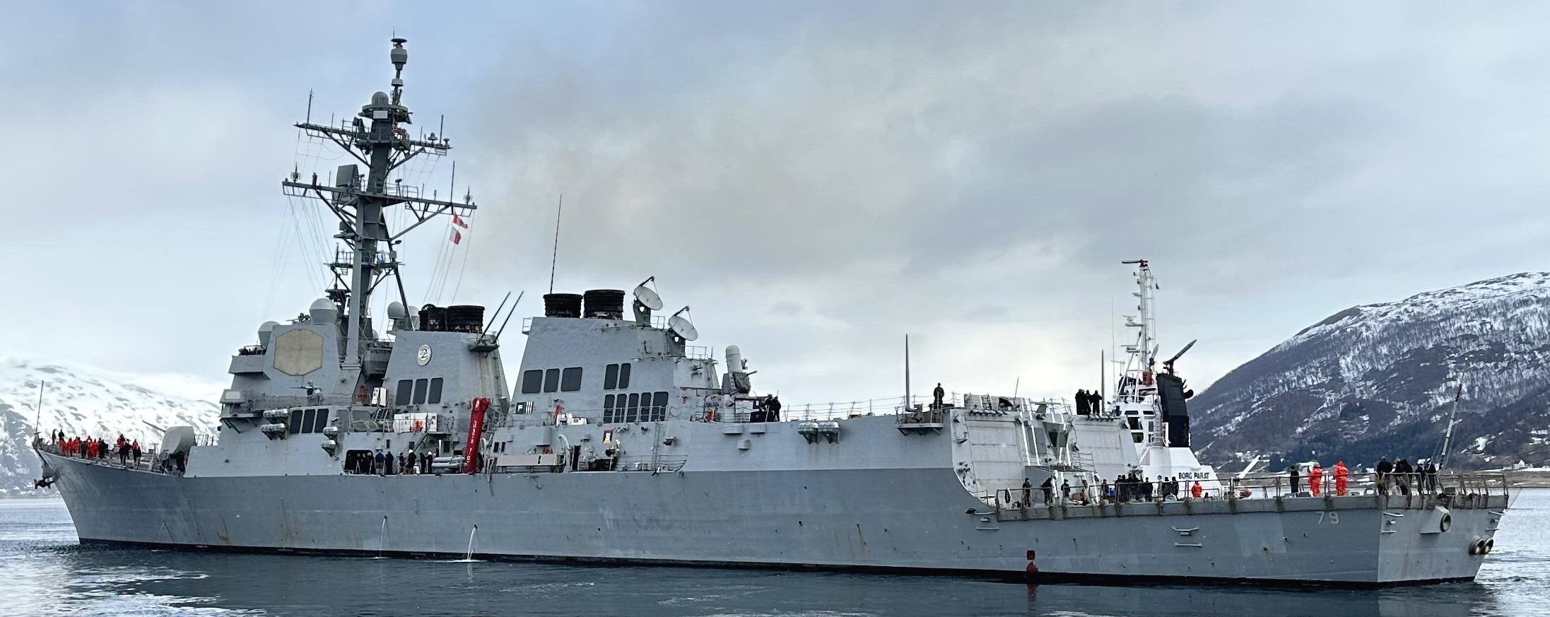 ddg-79 uss oscar austin guided missile destroyer arleigh burke class tromso norway 2023 86