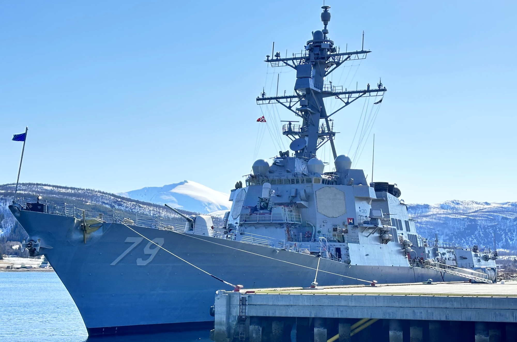 ddg-79 uss oscar austin guided missile destroyer arleigh burke class tromso norway 2023 87