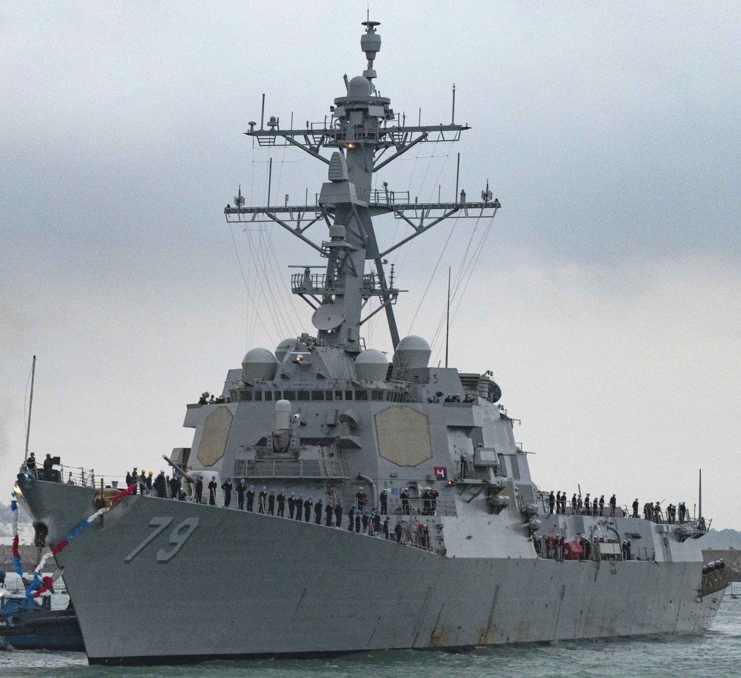 ddg-79 uss oscar austin arriving new homeport naval station rota spain 2024 96