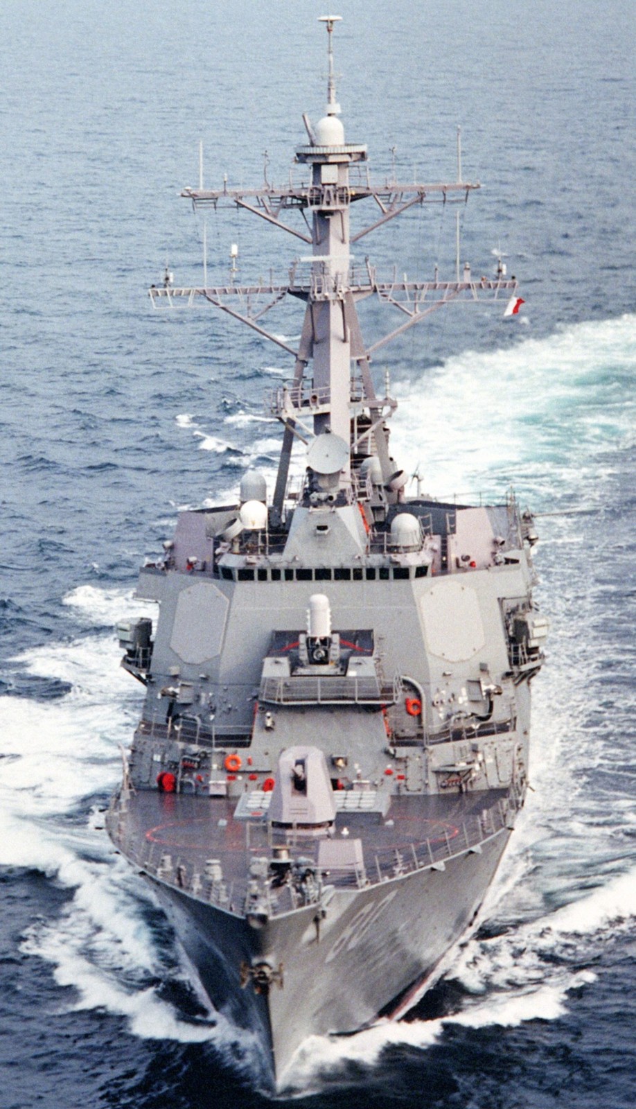 ddg-80 uss roosevelt guided missile destroyer arleigh burke class us navy trials ingalls 08