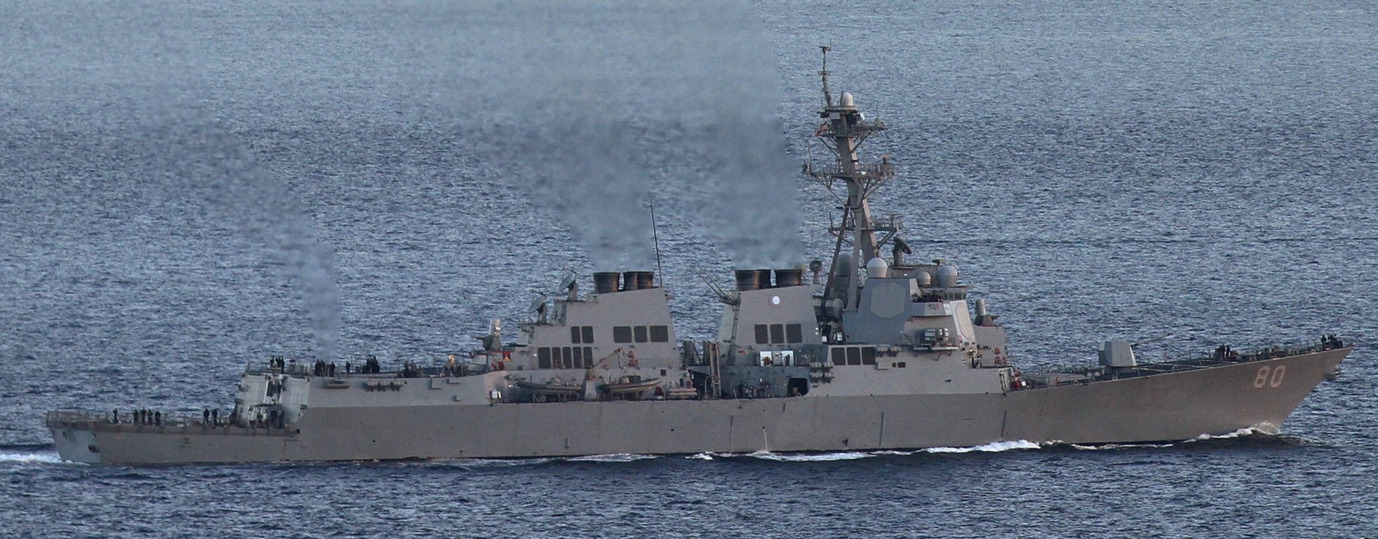 ddg-80 uss roosevelt guided missile destroyer arleigh burke class us navy 35 gibraltar