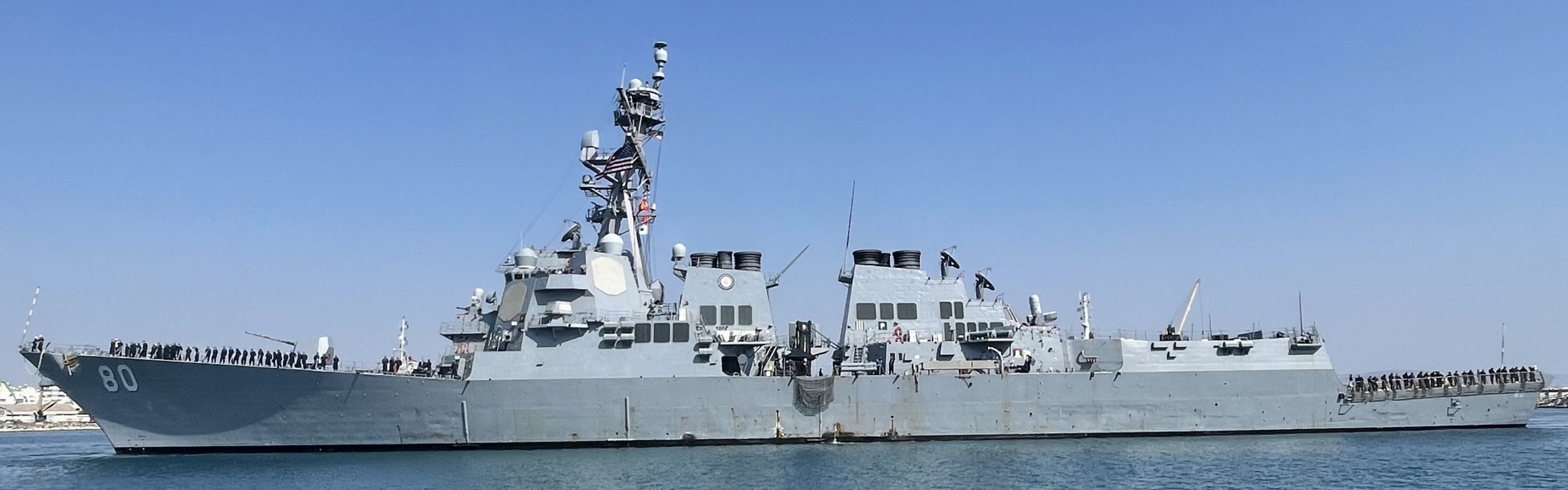 ddg-80 uss roosevelt guided missile destroyer arleigh burke class larnaca cyprus 2023 101