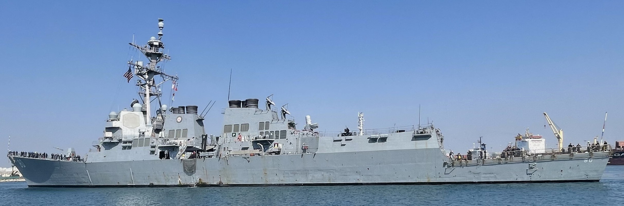 ddg-80 uss roosevelt guided missile destroyer arleigh burke class larnaca cyprus 102