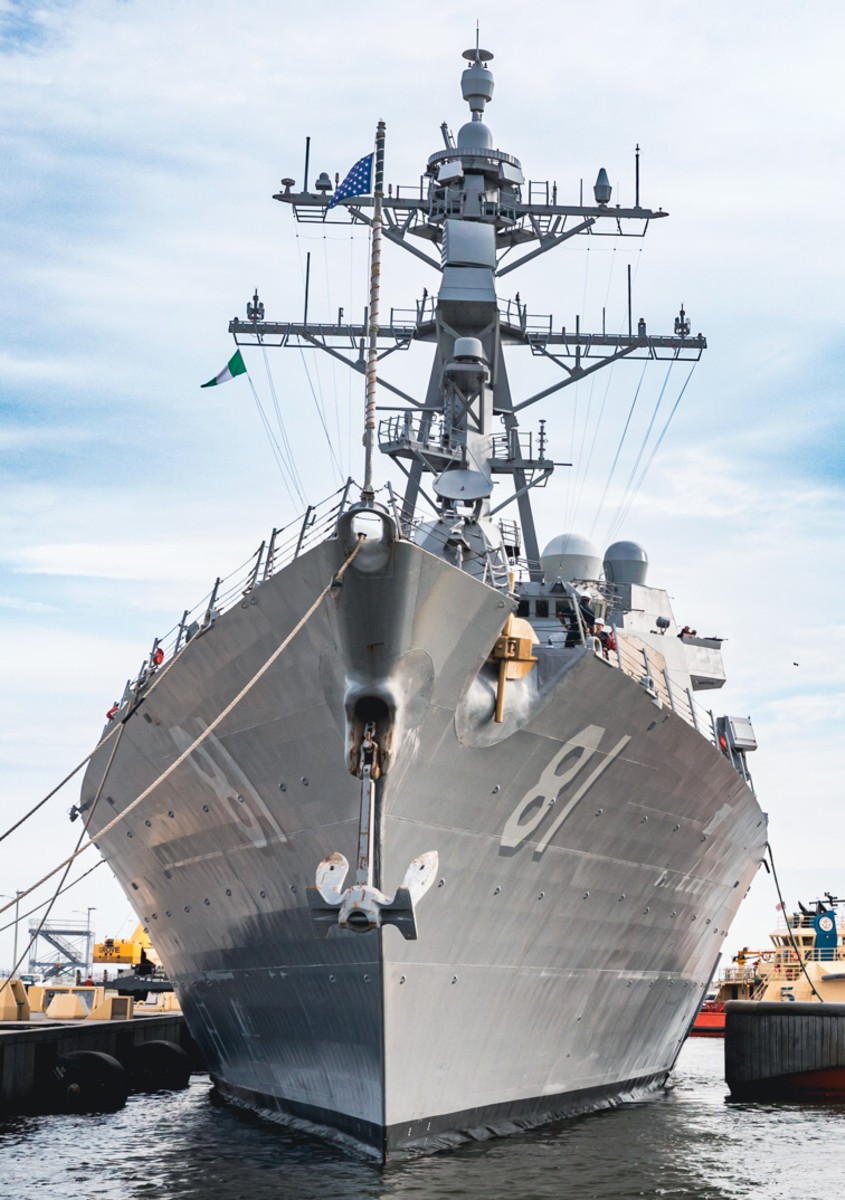 ddg-81 uss winston s. churchill arleigh burke class guided missile destroyer naval station mayport florida 2023 87