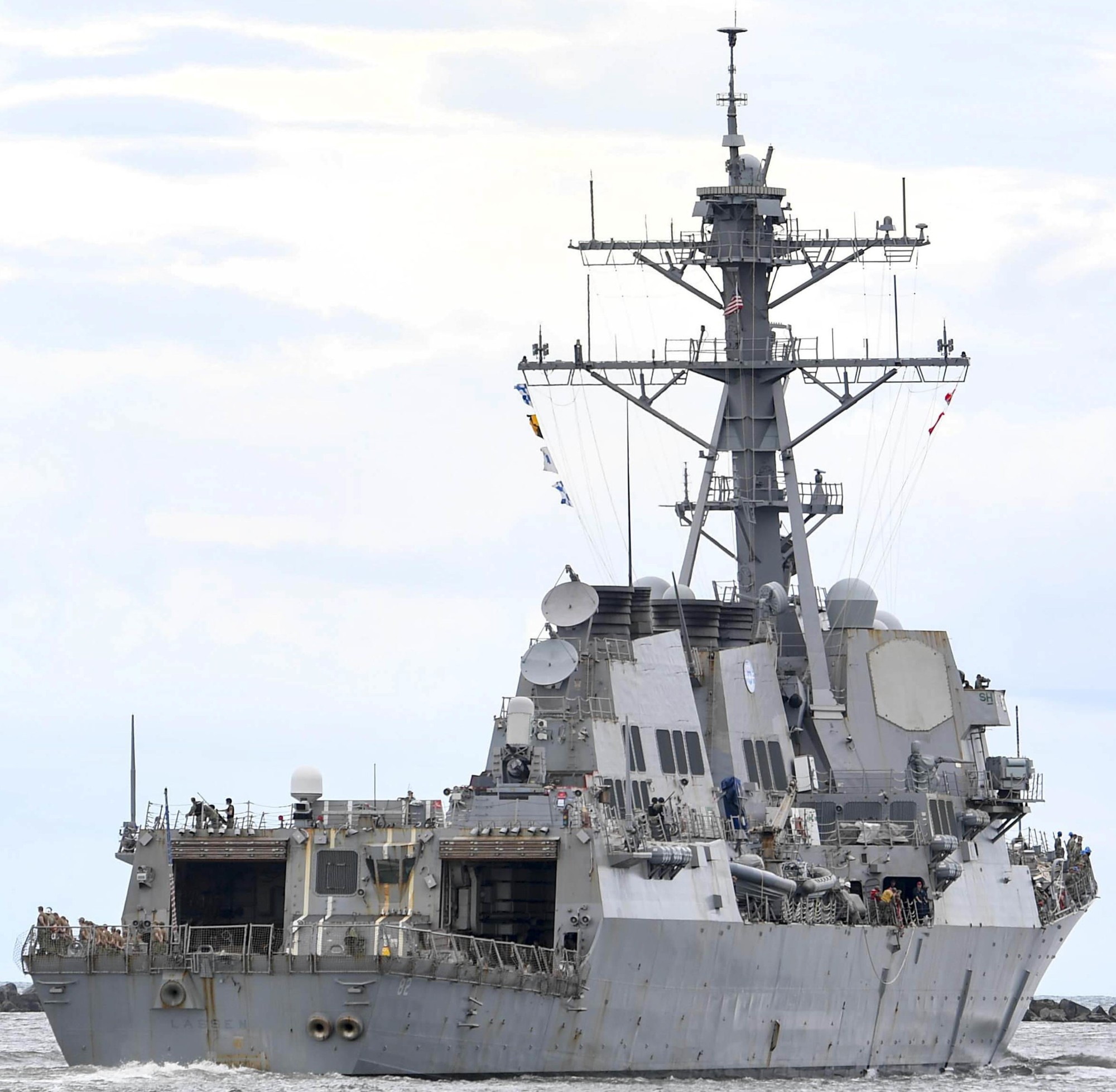 ddg-82 uss lassen arleigh burke class guided missile destroyer aegis 67