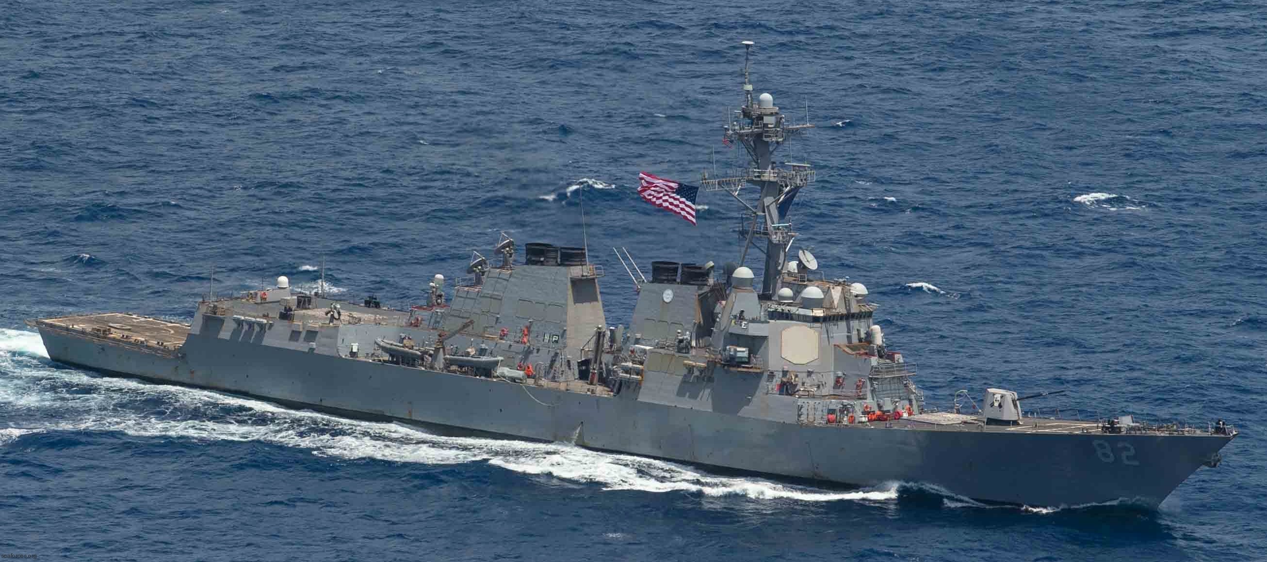 USS Lassen DDG-82 Arleigh Burke class Guided Missile Destroyer