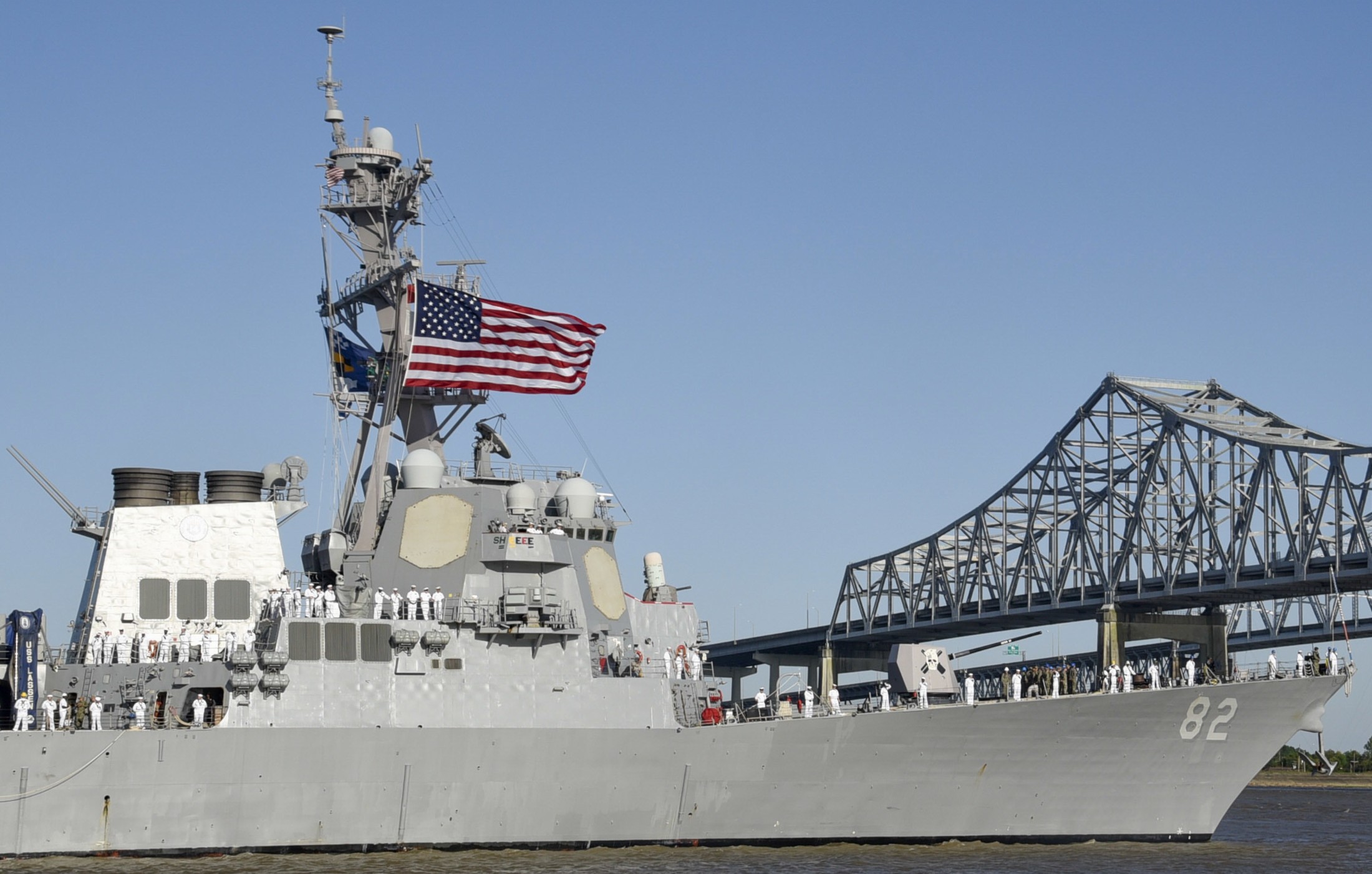 ddg-82 uss lassen arleigh burke class guided missile destroyer new orleans navy week 2022 96