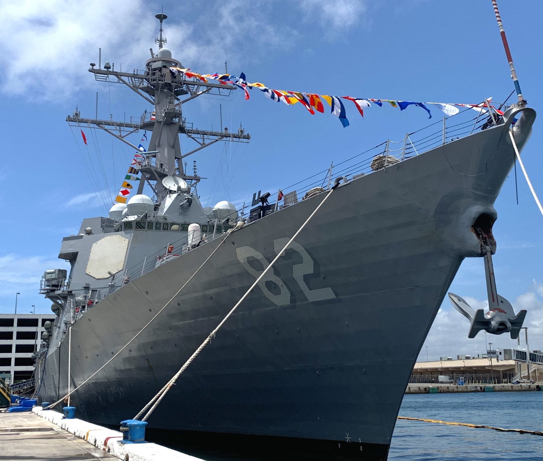 ddg-82 uss lassen arleigh burke class guided missile destroyer port everglades fleet week florida 2022 102