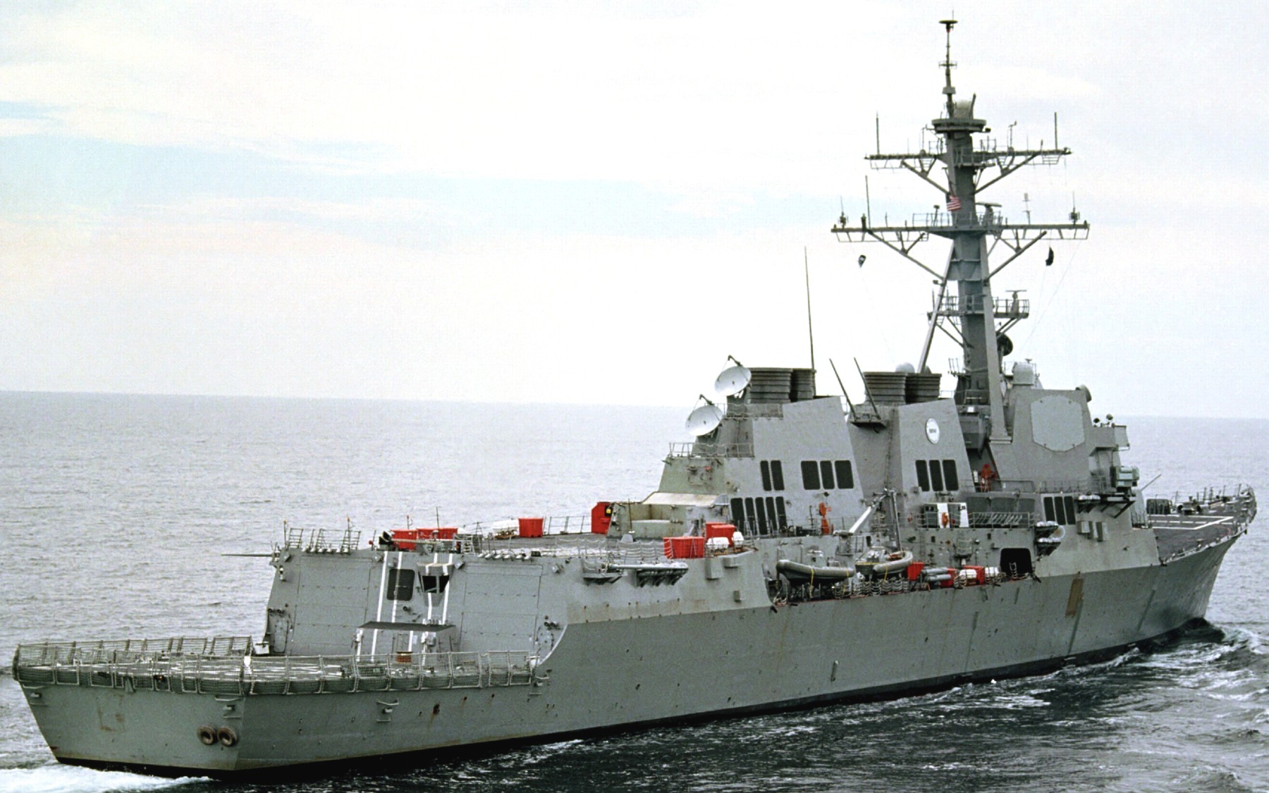 ddg-83 uss howard arleigh burke class guided missile destroyer gdbiw trials bath 04