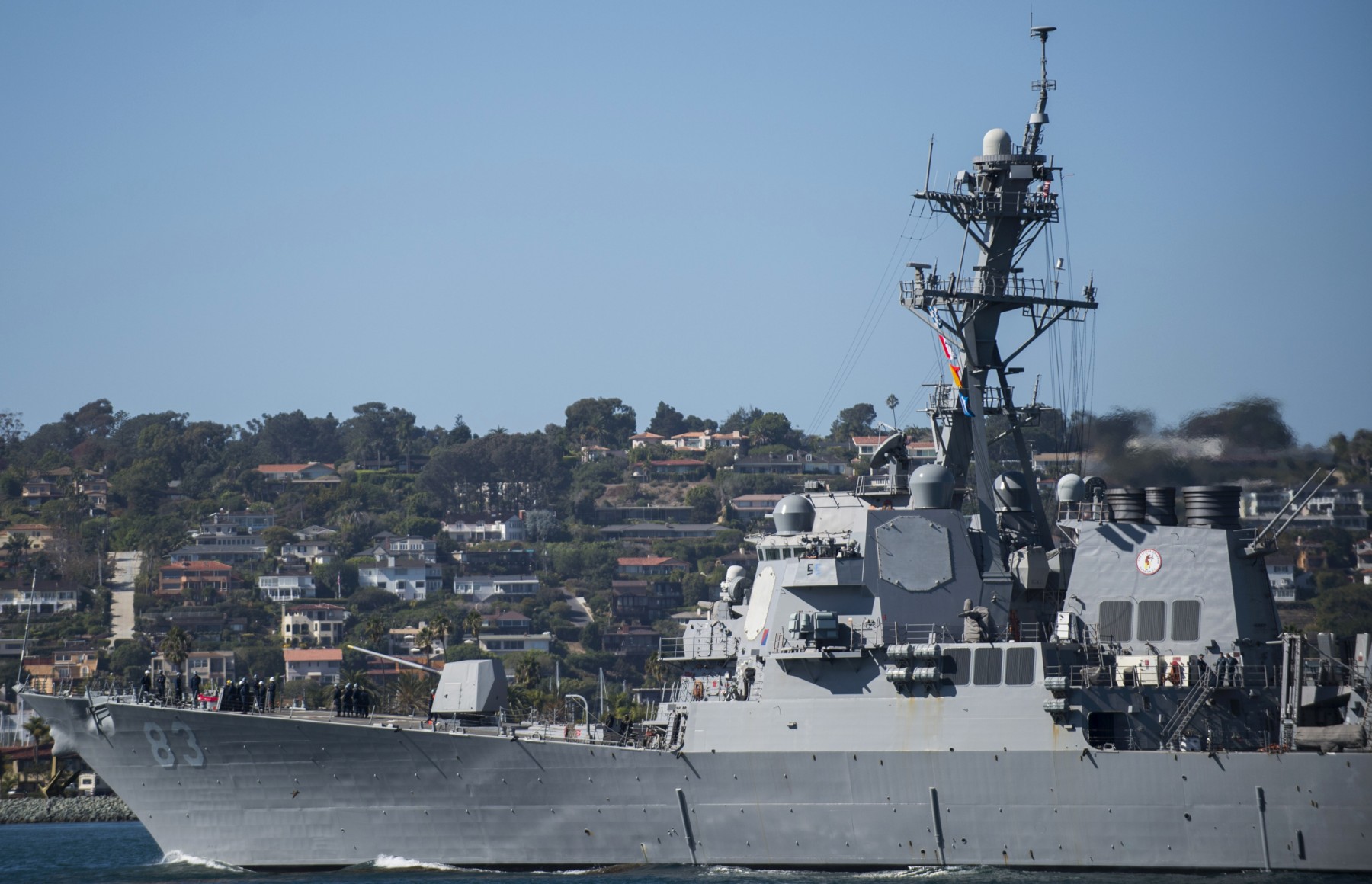 ddg-83 uss howard arleigh burke class guided missile destroyer 25