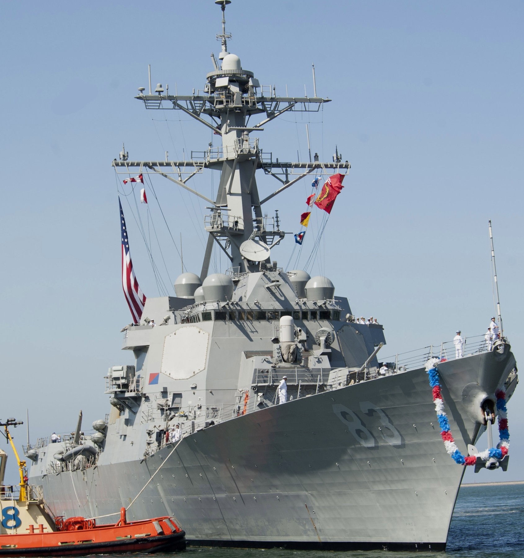 ddg-83 uss howard arleigh burke class guided missile destroyer returning san diego 31