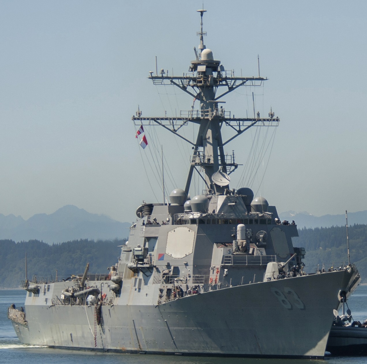 ddg-83 uss howard arleigh burke class guided missile destroyer everett washington 32