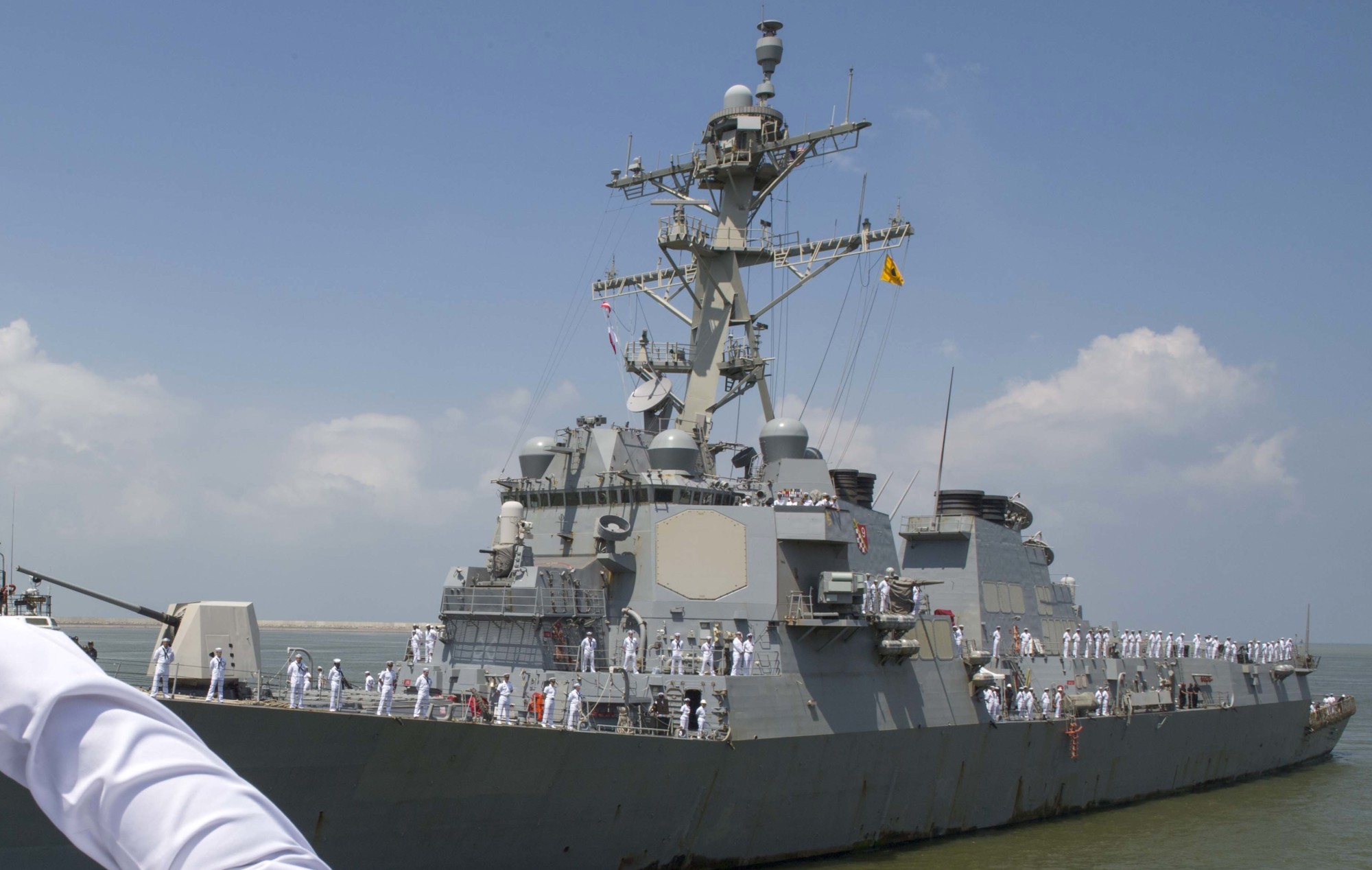 ddg-83 uss howard arleigh burke class guided missile destroyer colombo sri lankan 66