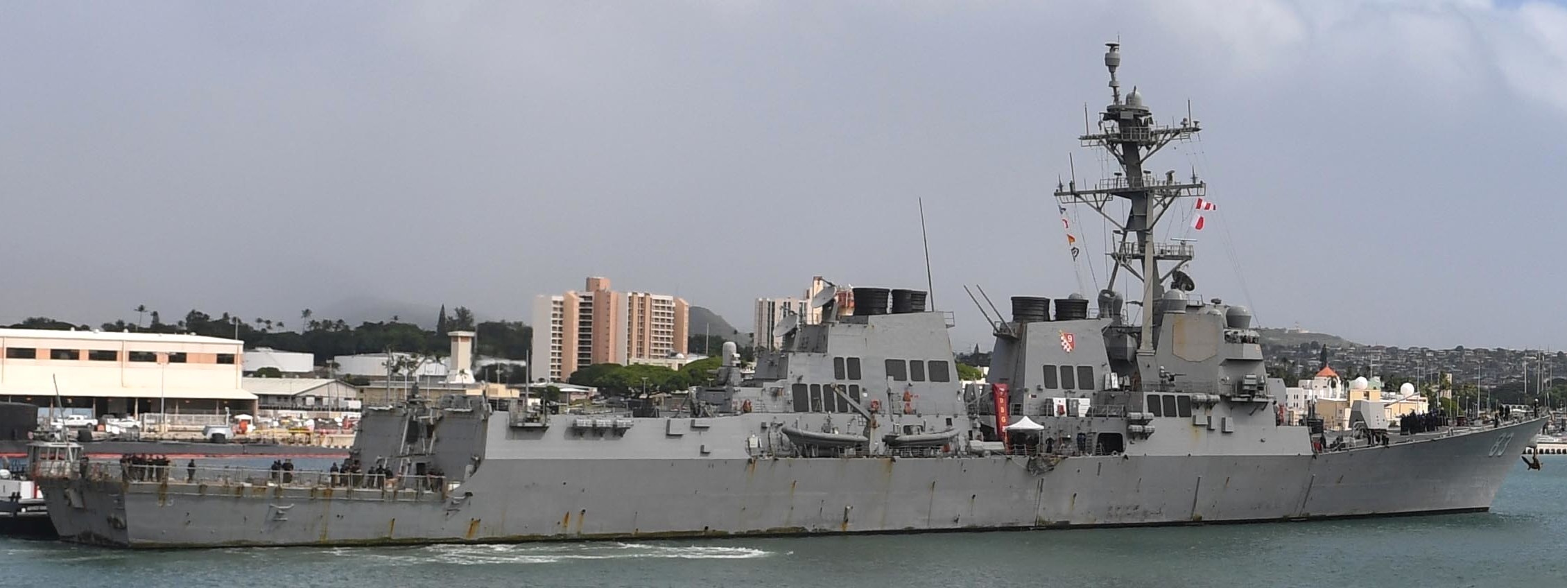 ddg-83 uss howard arleigh burke class guided missile destroyer joint base pearl harbor hickam hawaii 67