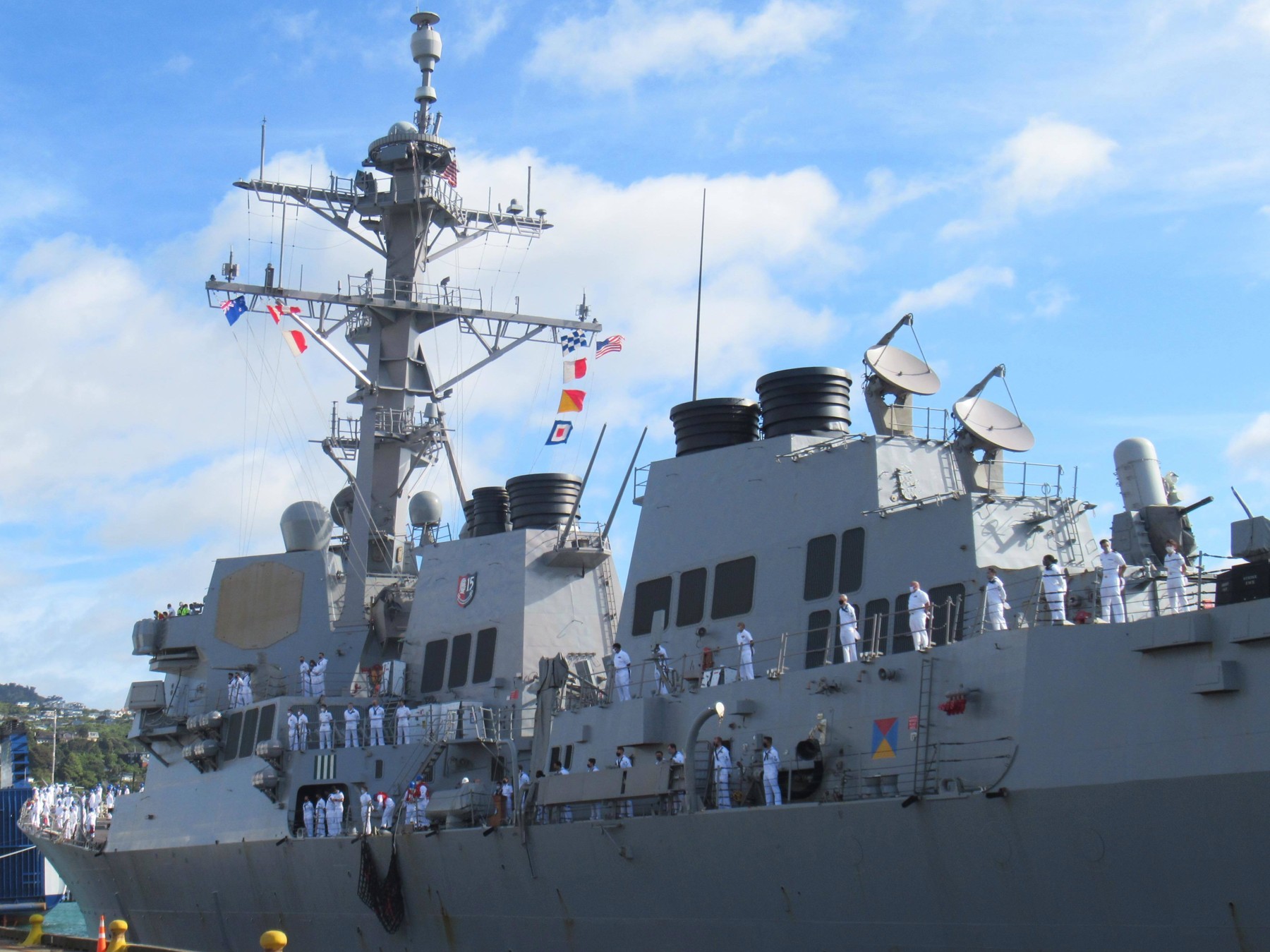 ddg-83 uss howard arleigh burke class guided missile destroyer wellington new zealand 75