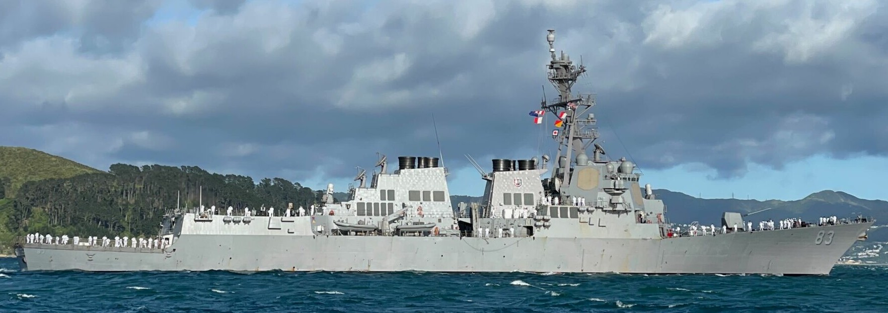 ddg-83 uss howard arleigh burke class guided missile destroyer 76