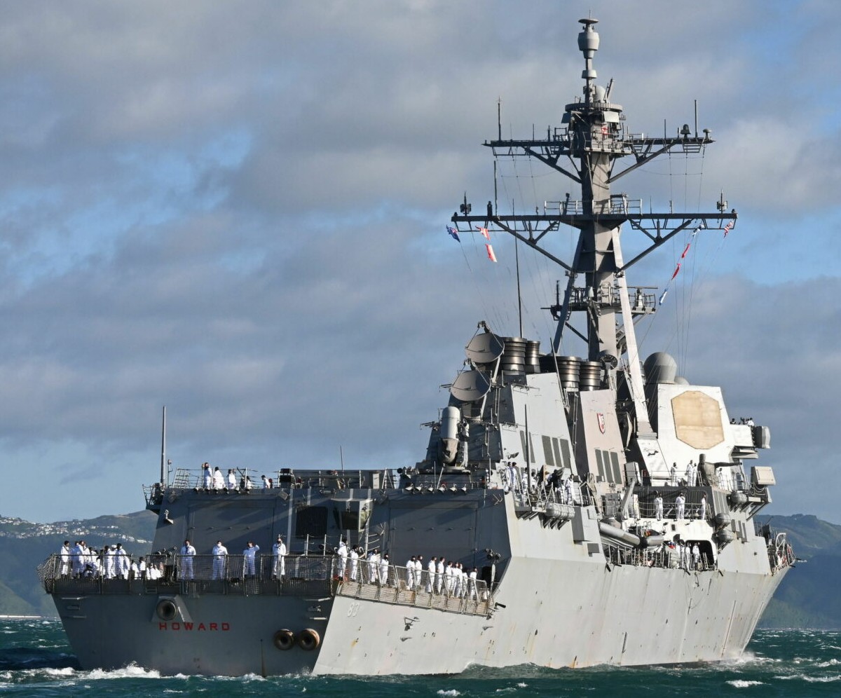 ddg-83 uss howard arleigh burke class guided missile destroyer aegis us navy 80