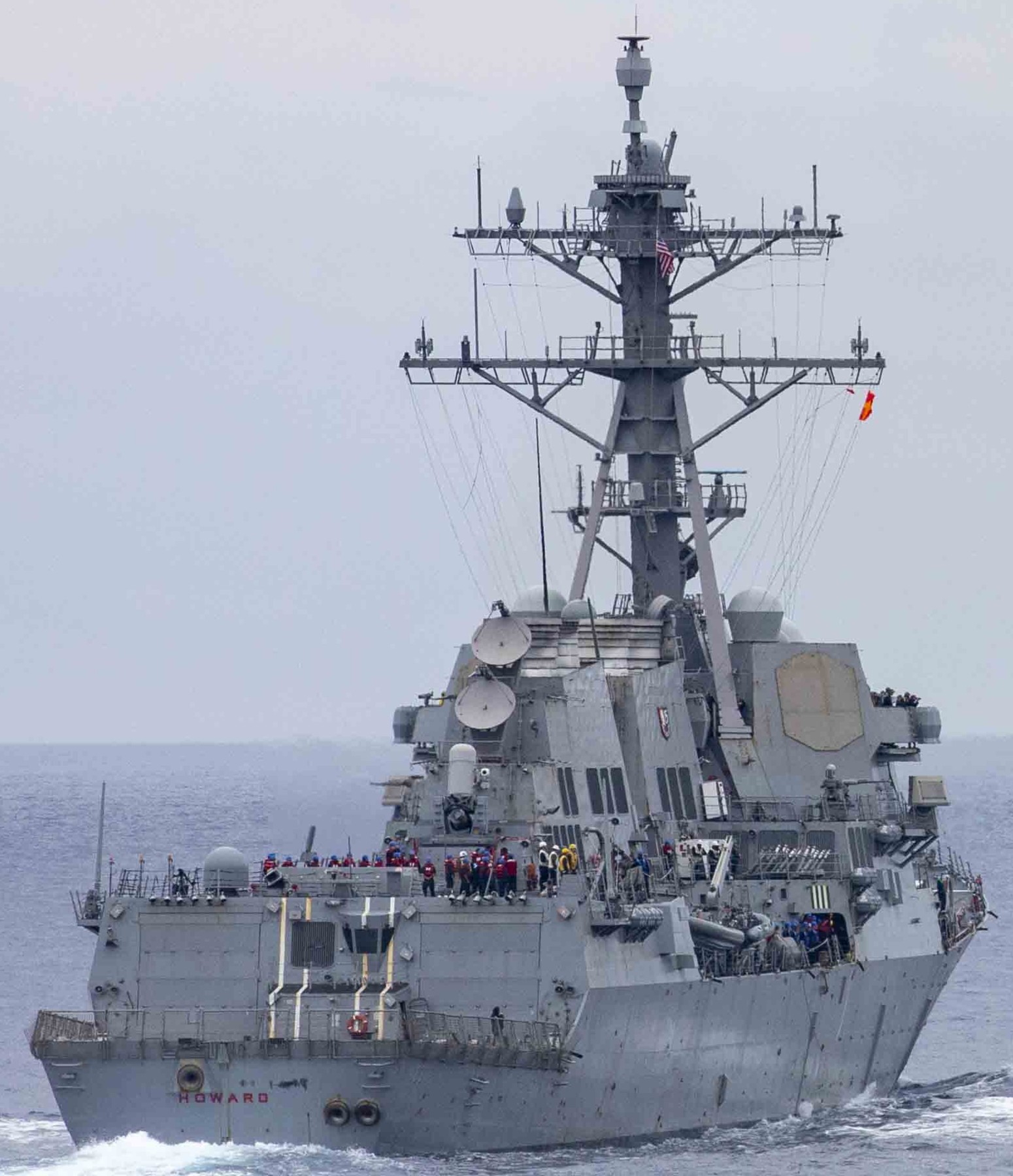 ddg-83 uss howard arleigh burke class guided missile destroyer philippine sea 2024 85