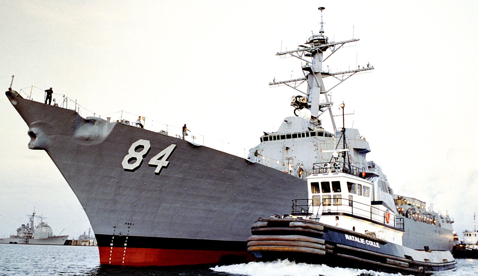 ddg-84 uss bulkeley arleigh burke class guided missile destroyer launching ingalls pascagoula mississippi 03