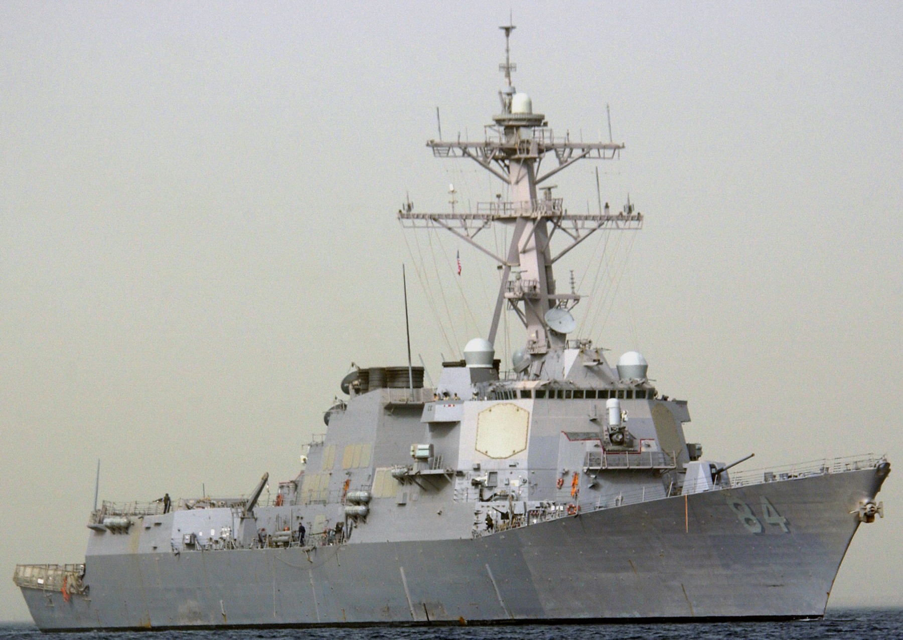 ddg-84 uss bulkeley arleigh burke class guided missile destroyer operation iraqi freedom arabian gulf 2004 18