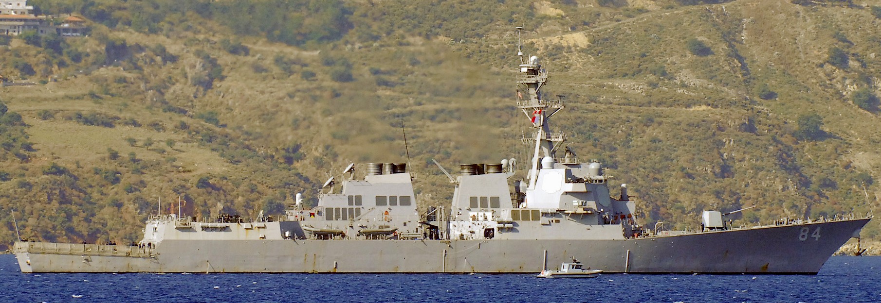 ddg-84 uss bulkeley arleigh burke class guided missile destroyer nsa souda bay crete greece 26